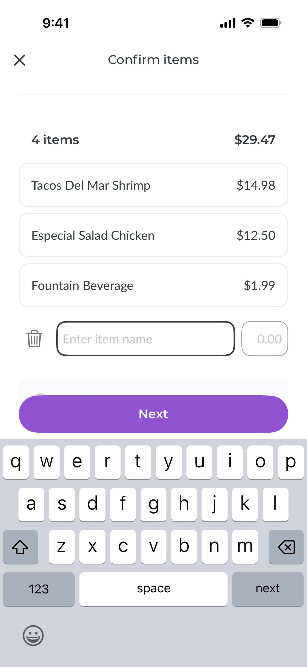 Splitwise iOS Finance interface screenshot 3