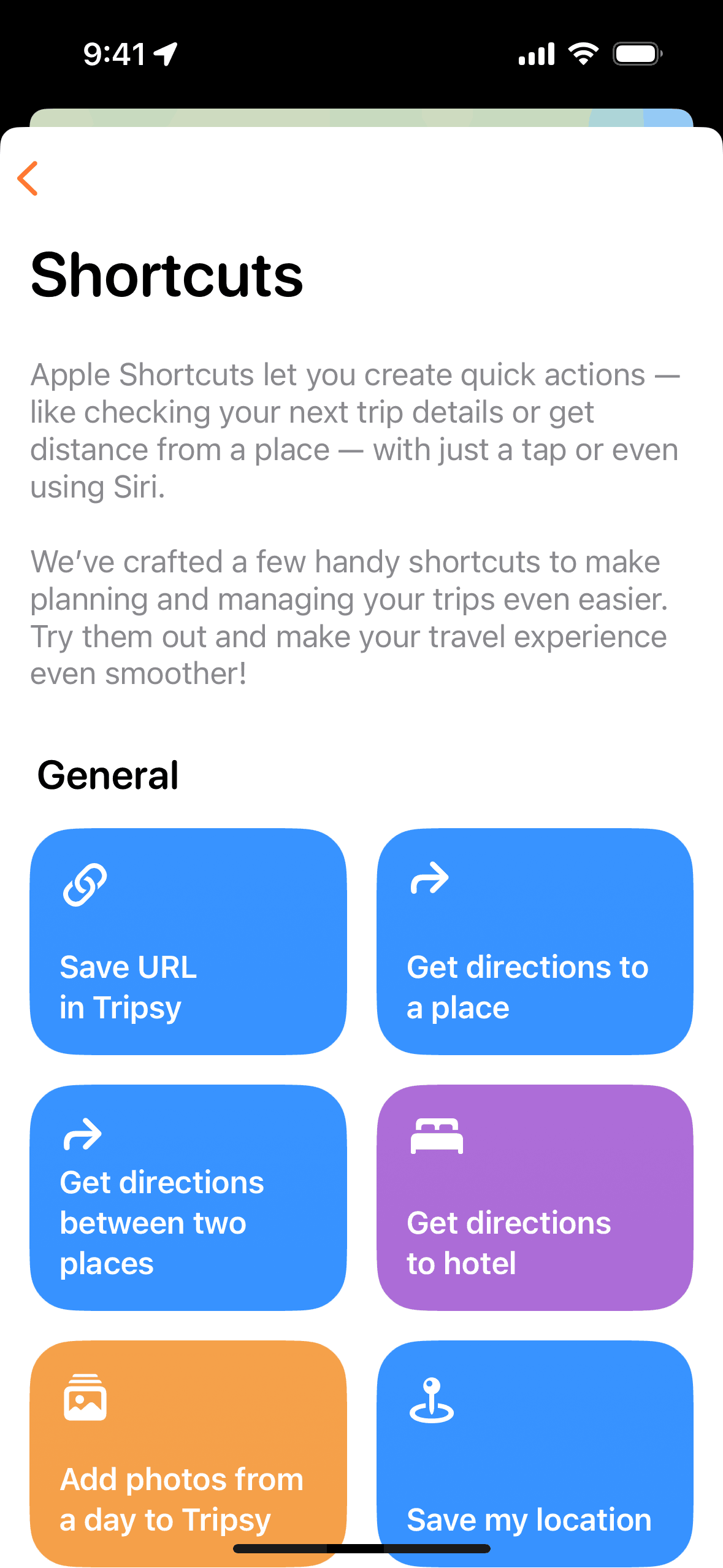 Tripsy iOS Travel & Transportation interface screenshot 9