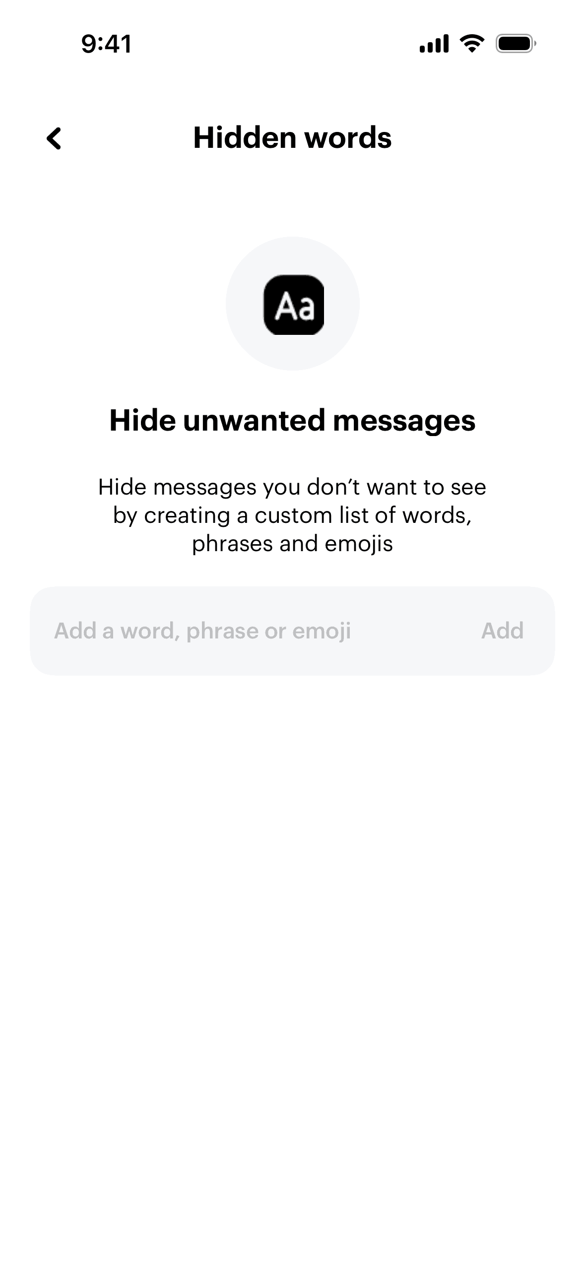 NGL iOS Lifestyle interface screenshot 3
