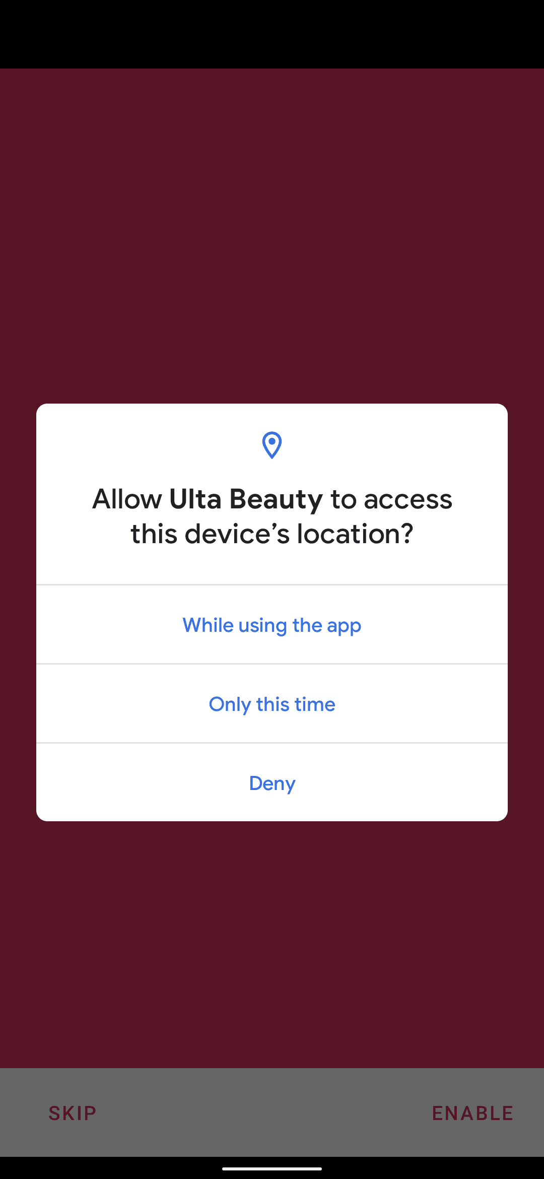 Ulta Beauty Android Shopping interface screenshot 2