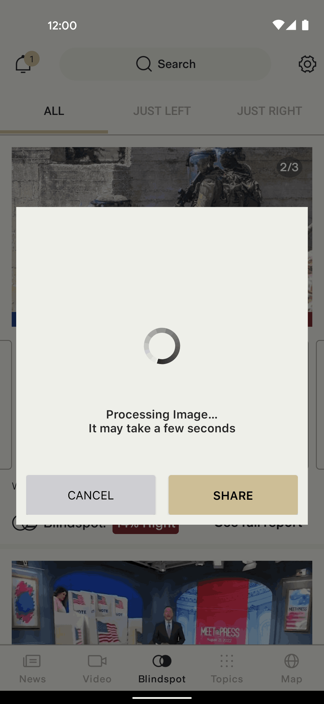 Ground News Android News interface screenshot 8