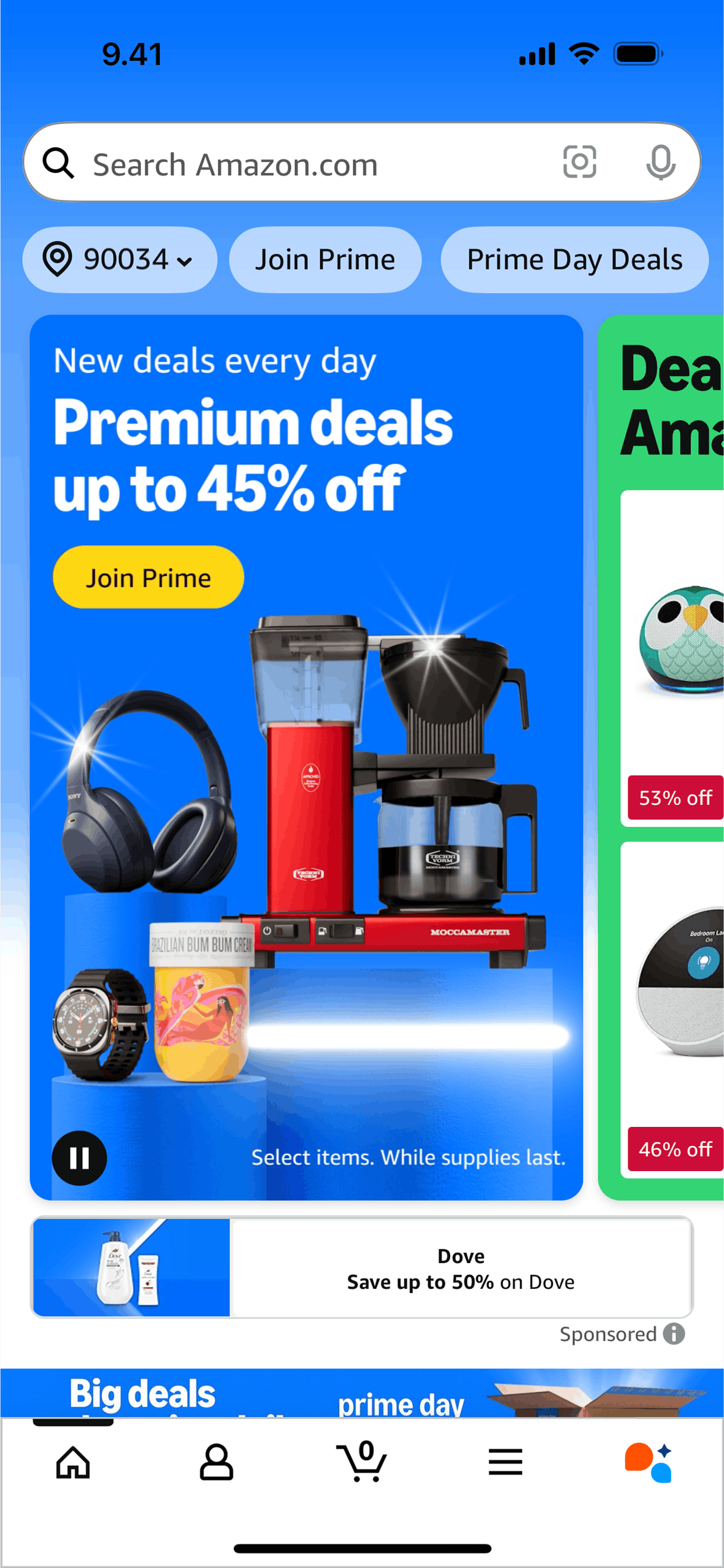 Amazon Shopping iOS Shopping interface screenshot 3