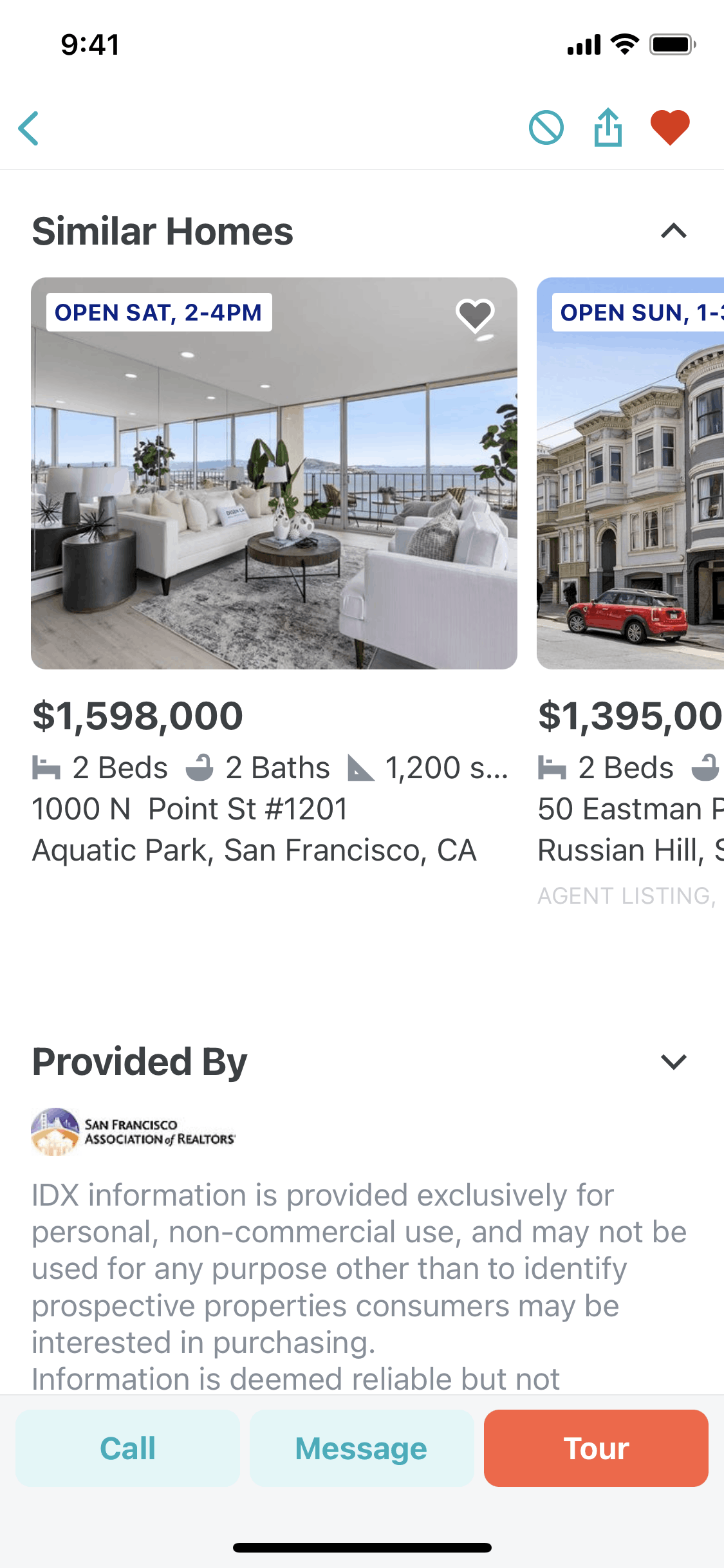 Trulia iOS Lifestyle interface screenshot 2