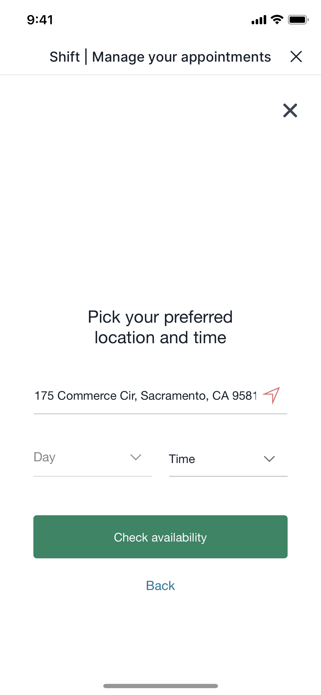 Shift iOS Shopping interface screenshot 22