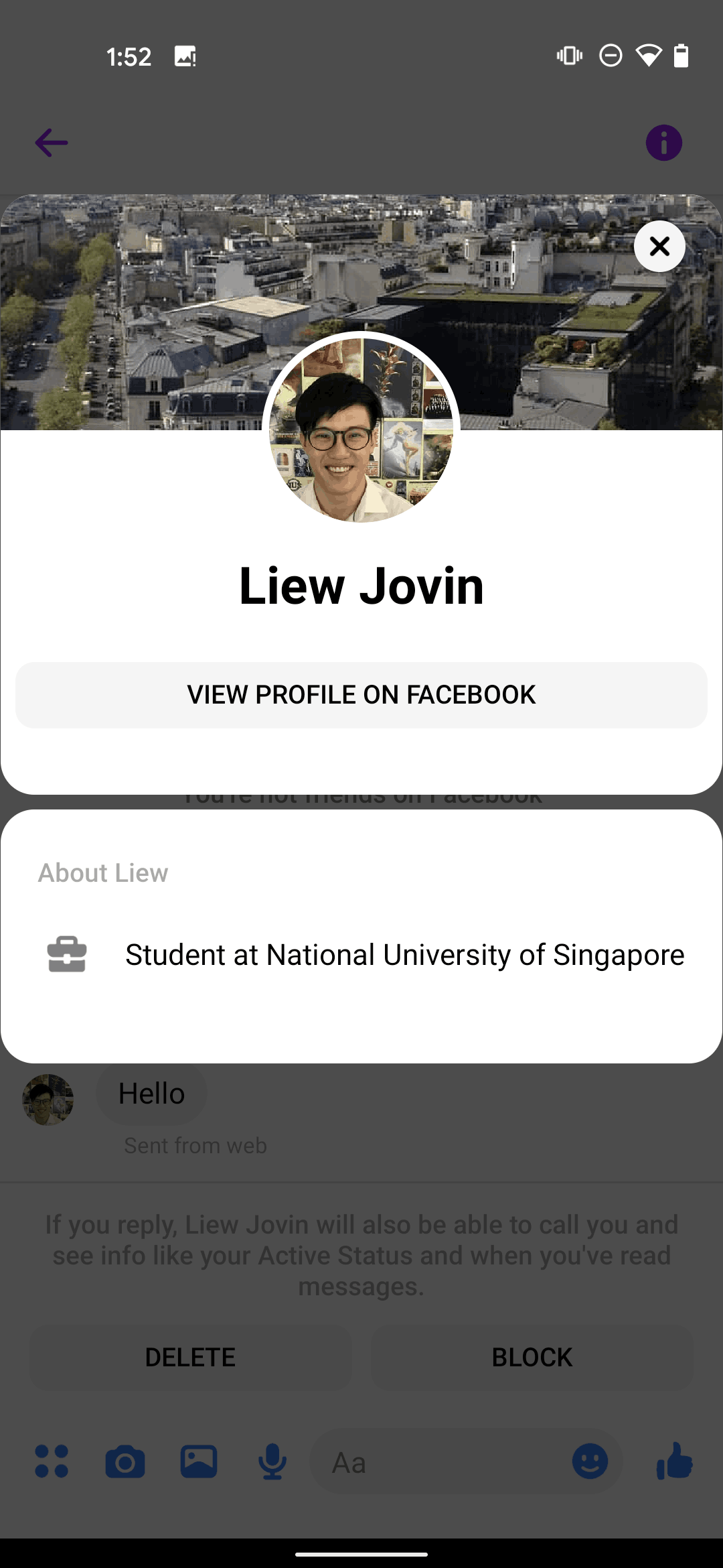 Messenger Android Social Networking interface screenshot 22