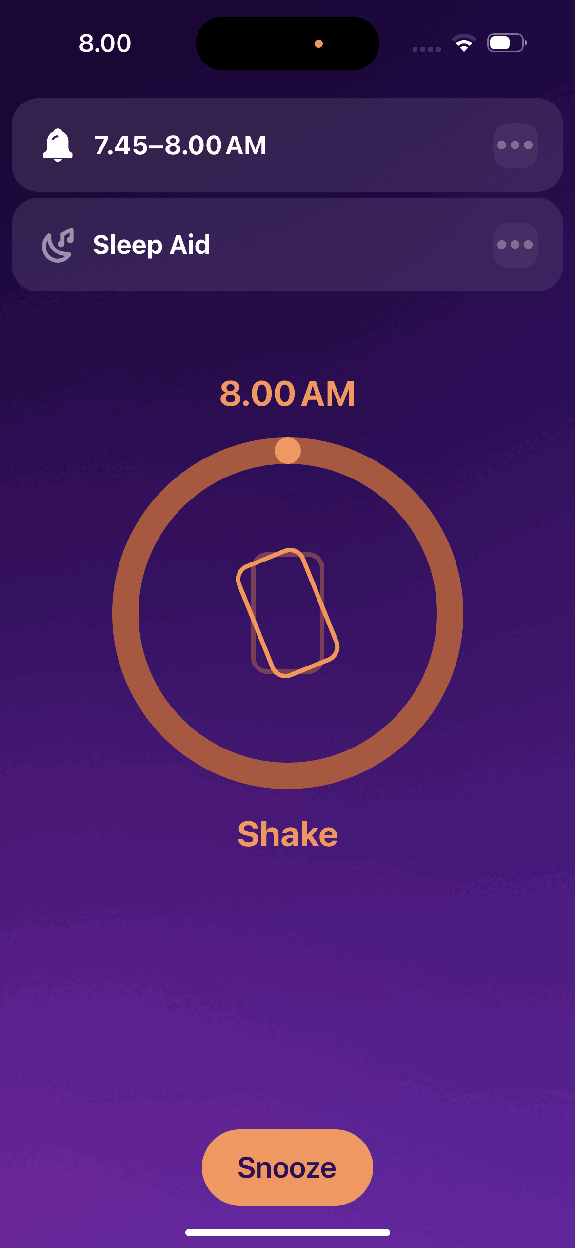 Pillow iOS Health & Fitness interface screenshot 12