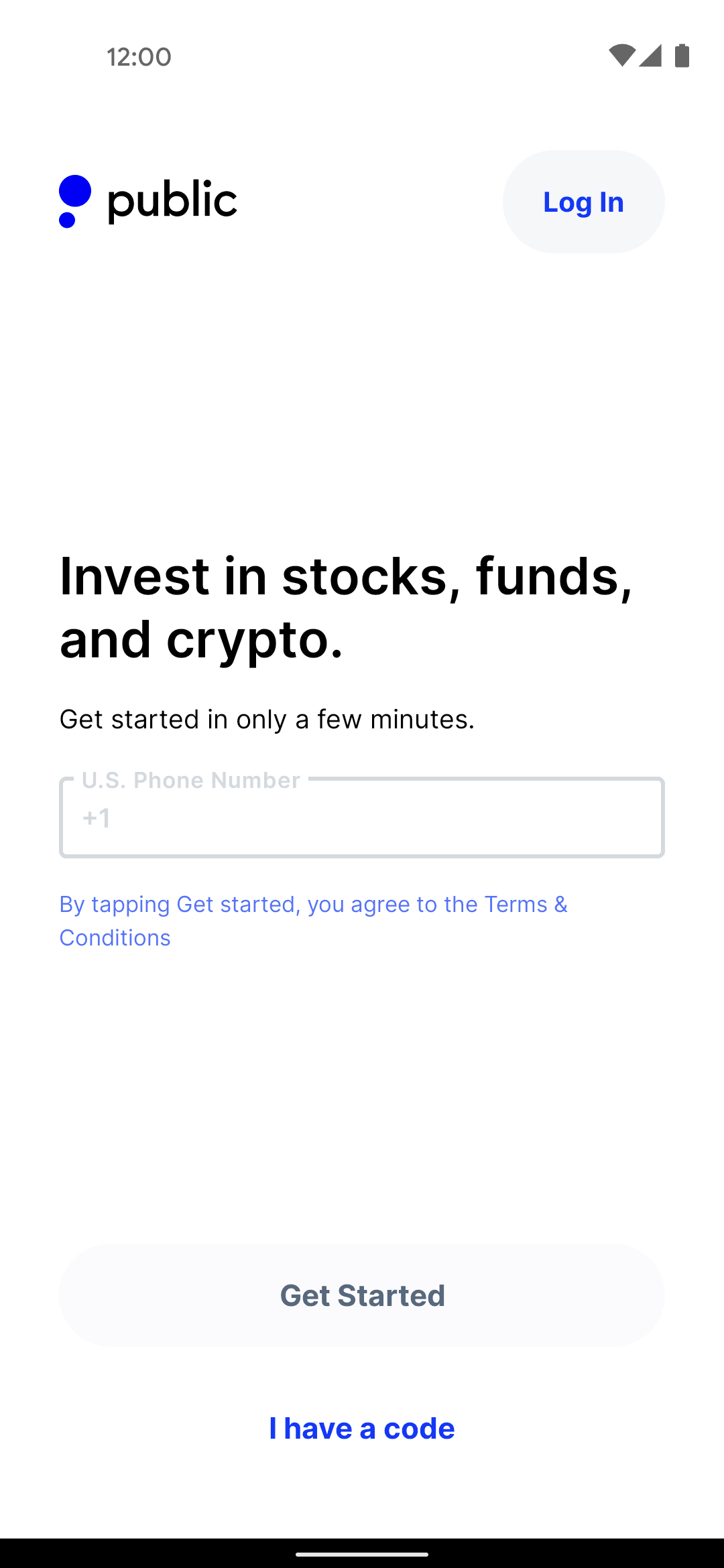 Public Android Finance interface screenshot 5