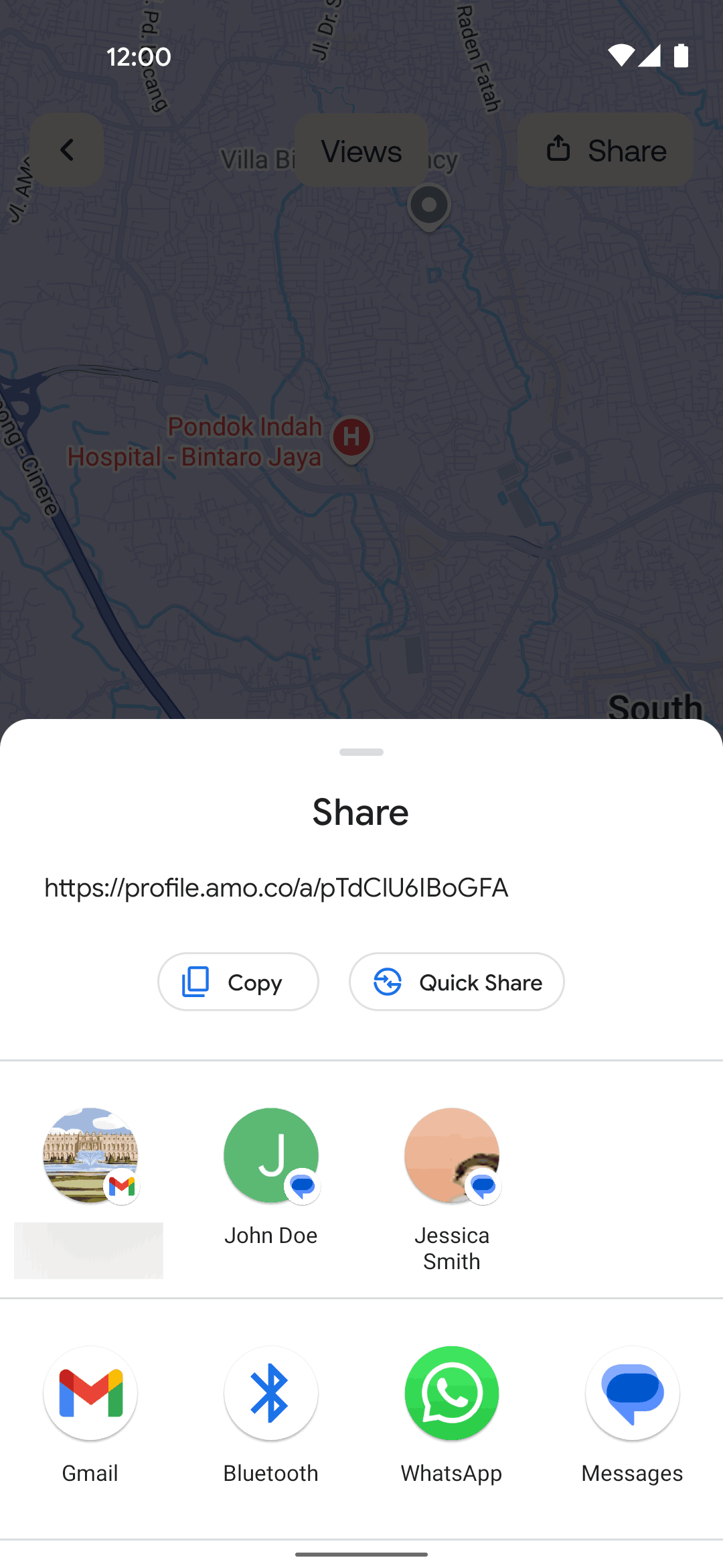 Bump Android Social Networking interface screenshot 15