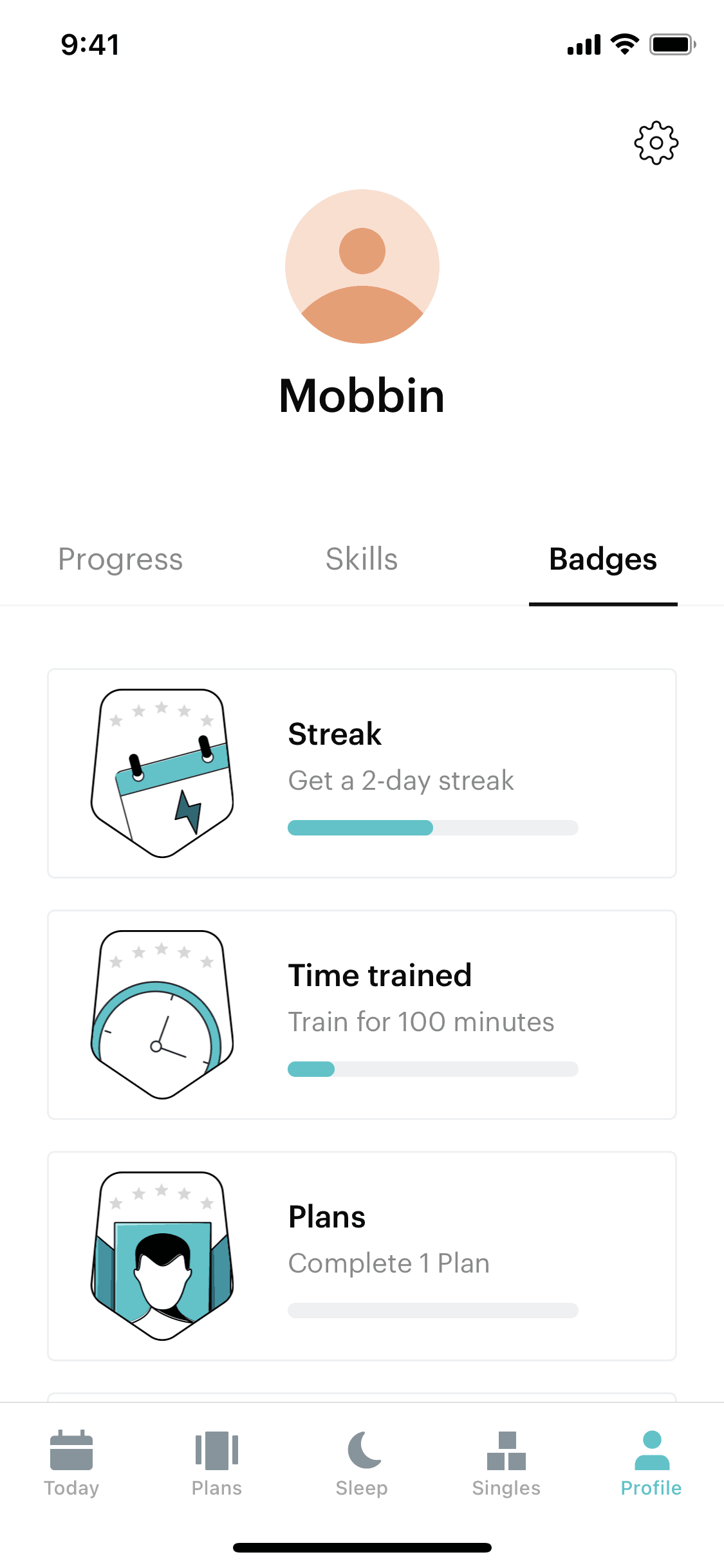 Balance iOS Health & Fitness interface screenshot 7