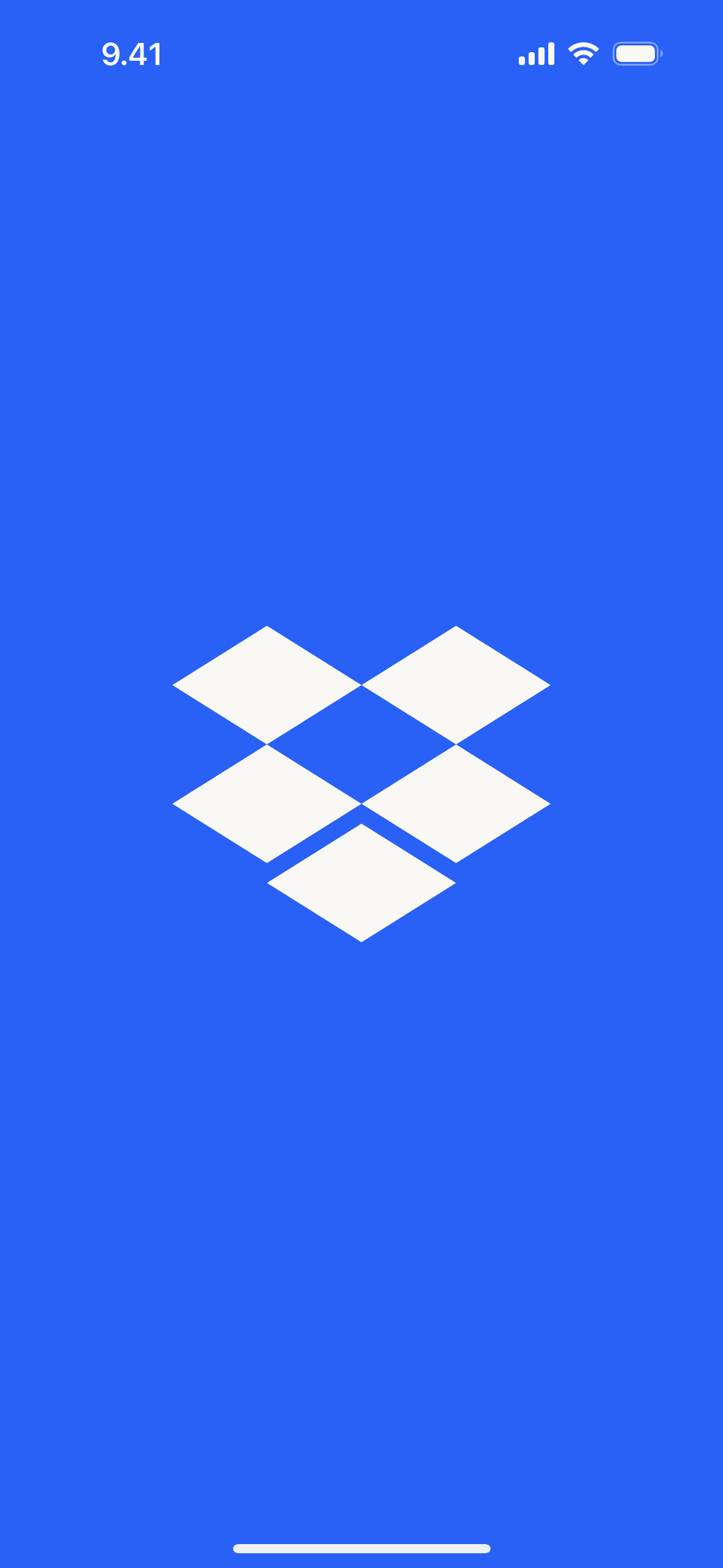 Dropbox iOS Productivity interface screenshot 1