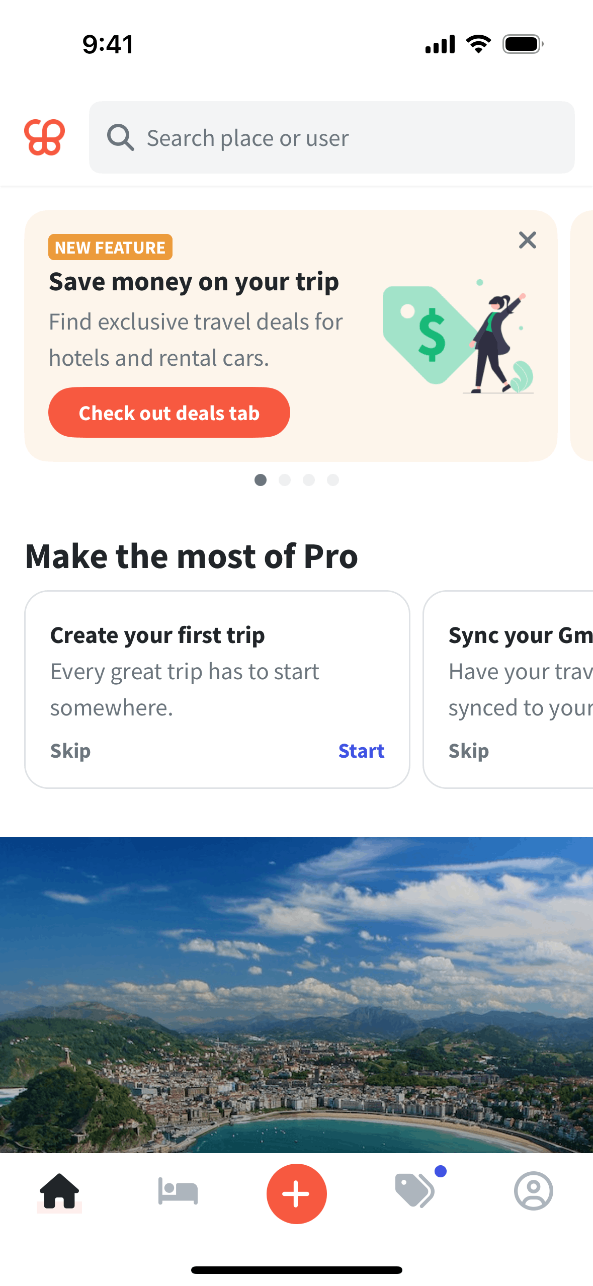 Wanderlog iOS Travel & Transportation interface screenshot 3