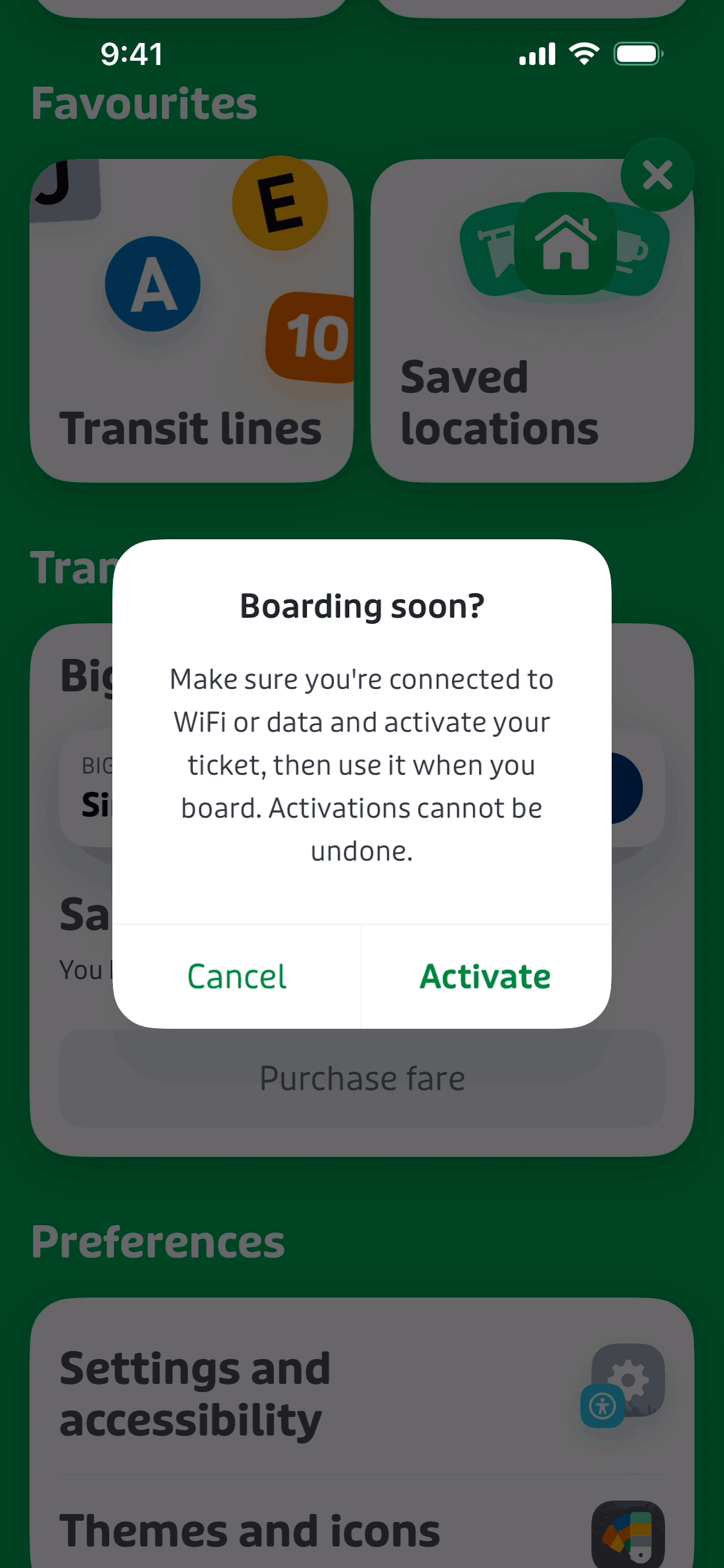 Transit iOS Maps & Navigation interface screenshot 24