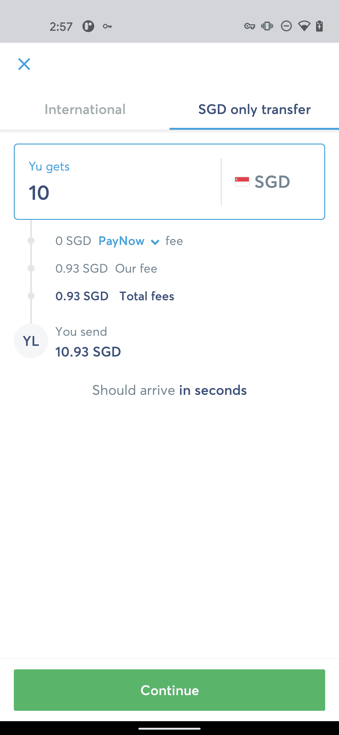 Wise Android Finance interface screenshot 3