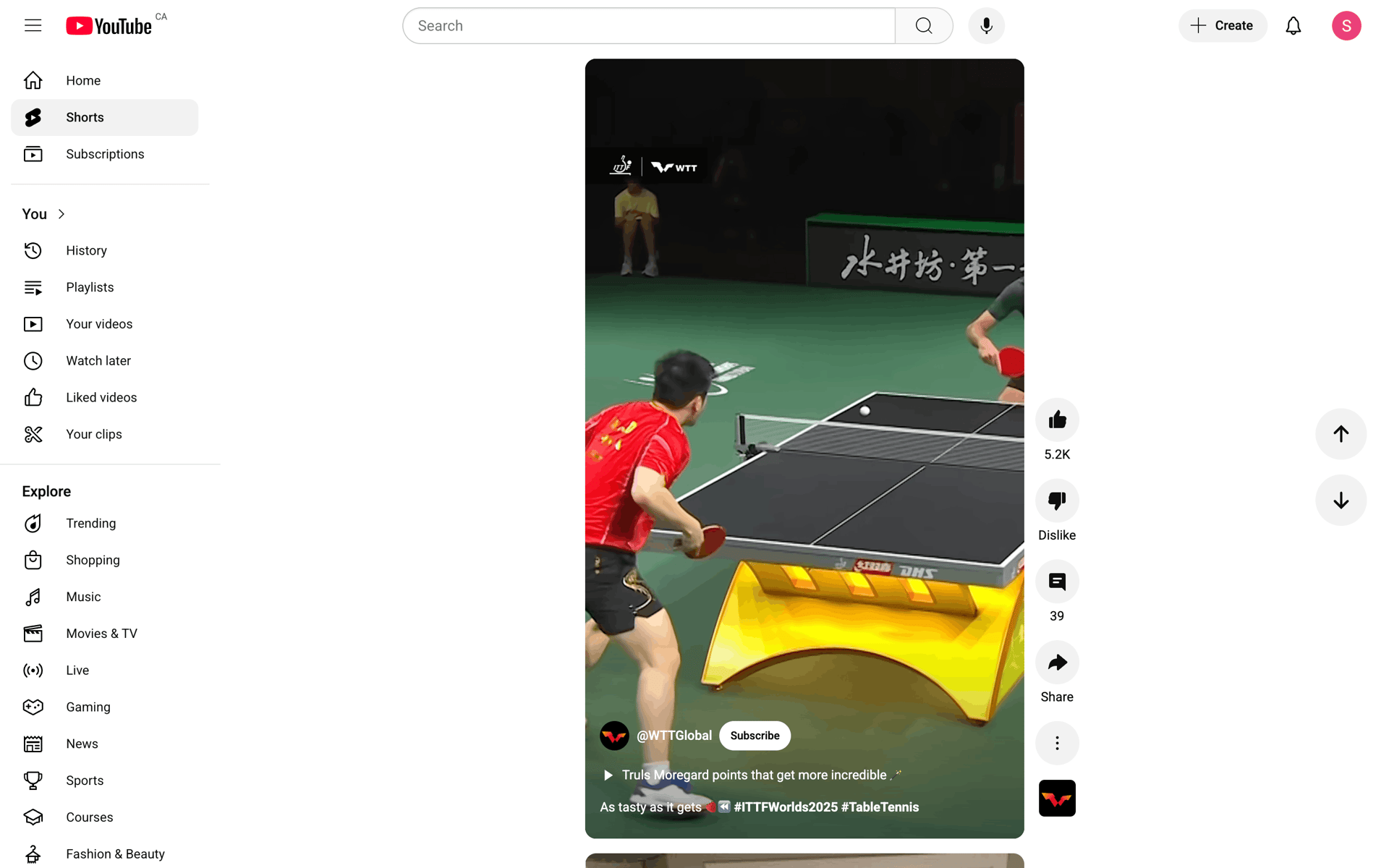 YouTube Web Photo & Video interface screenshot 1