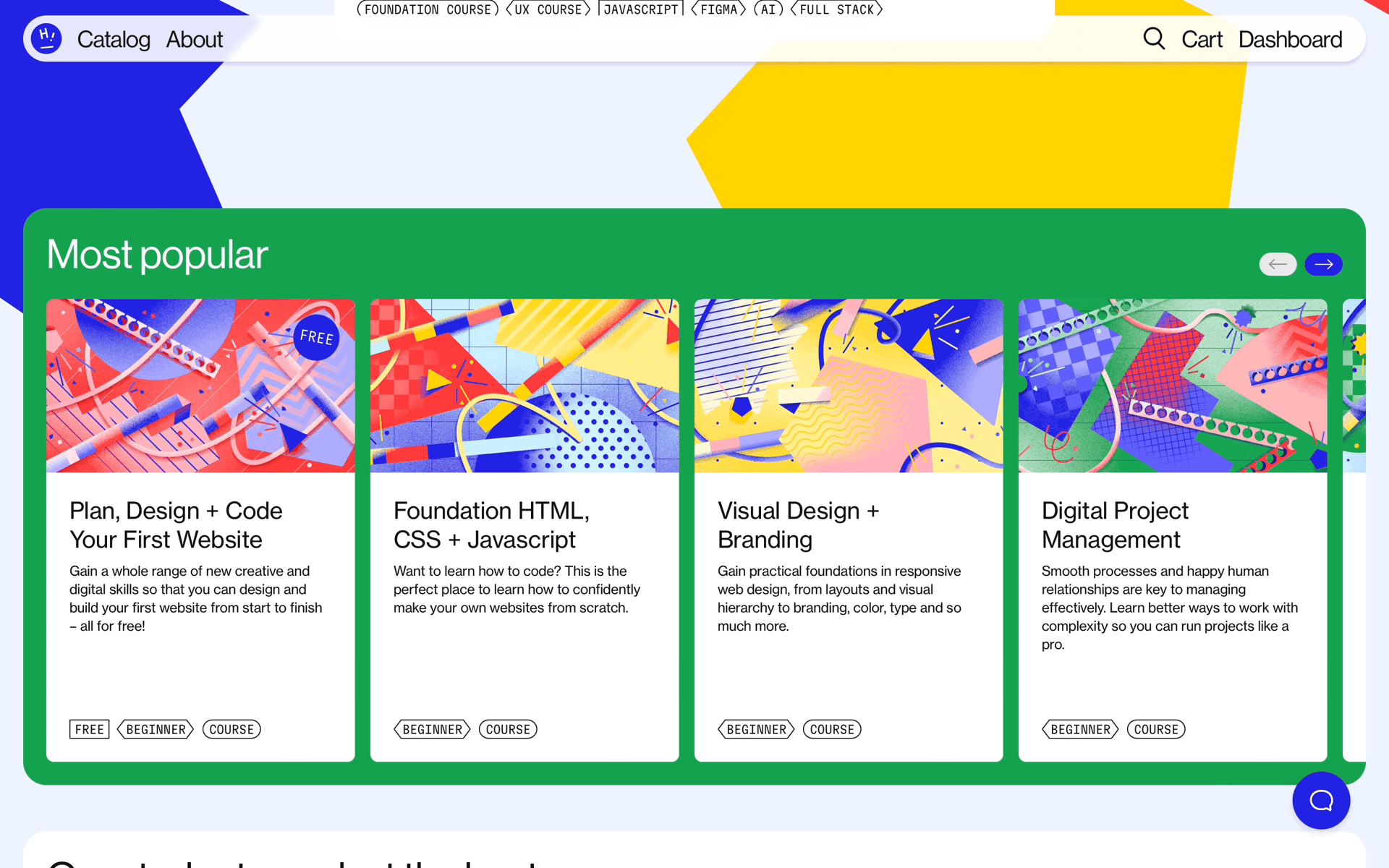 SuperHi Web Education interface screenshot 1