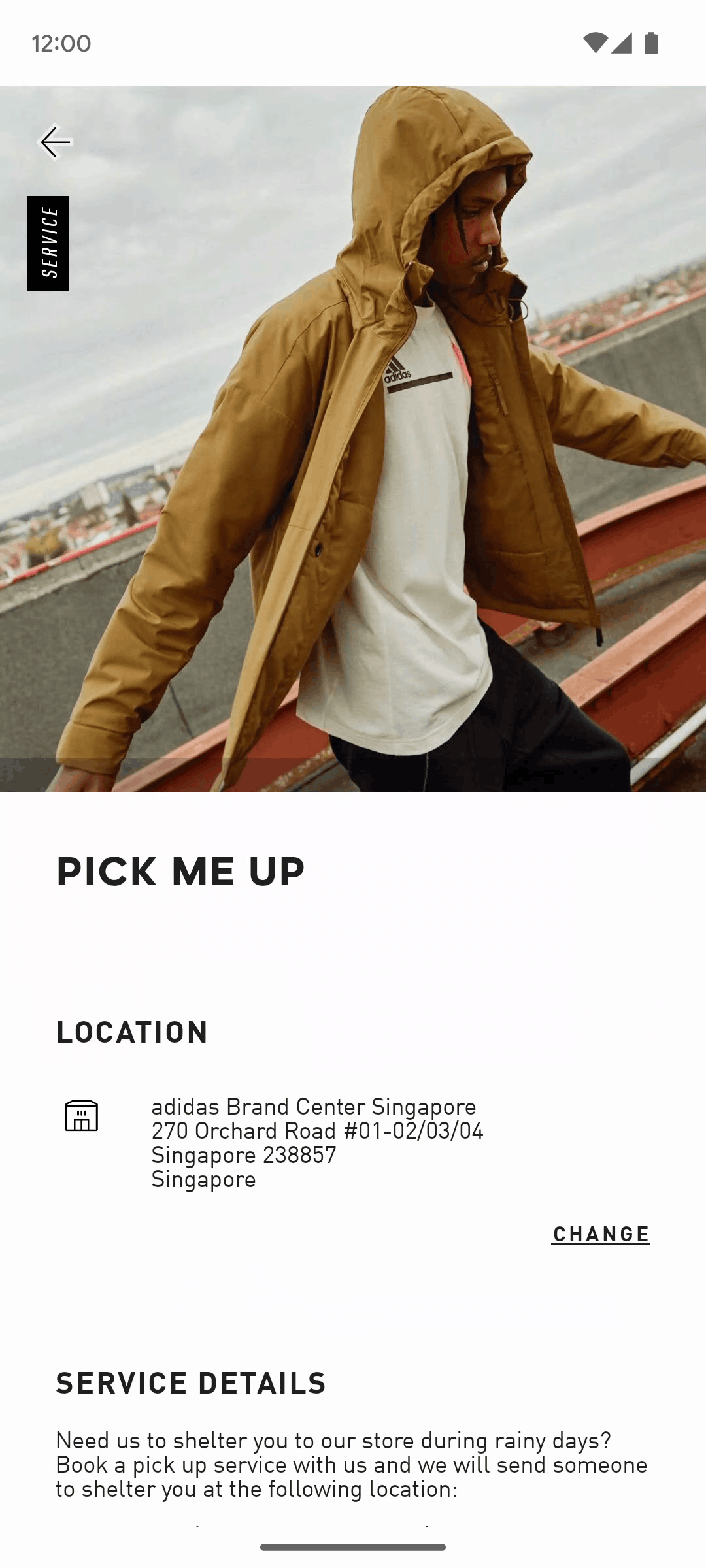adidas Android Shopping interface screenshot 19