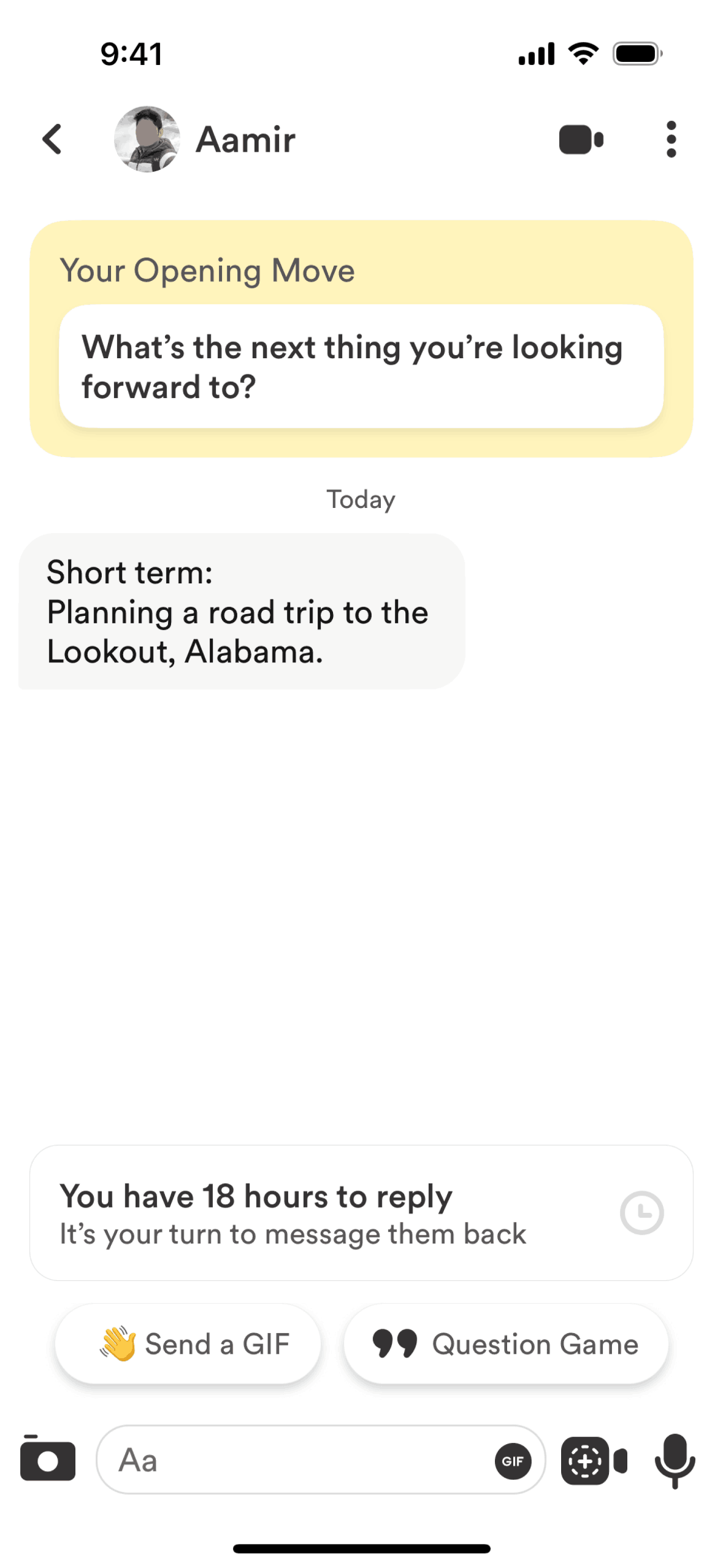 Bumble iOS Lifestyle interface screenshot 8