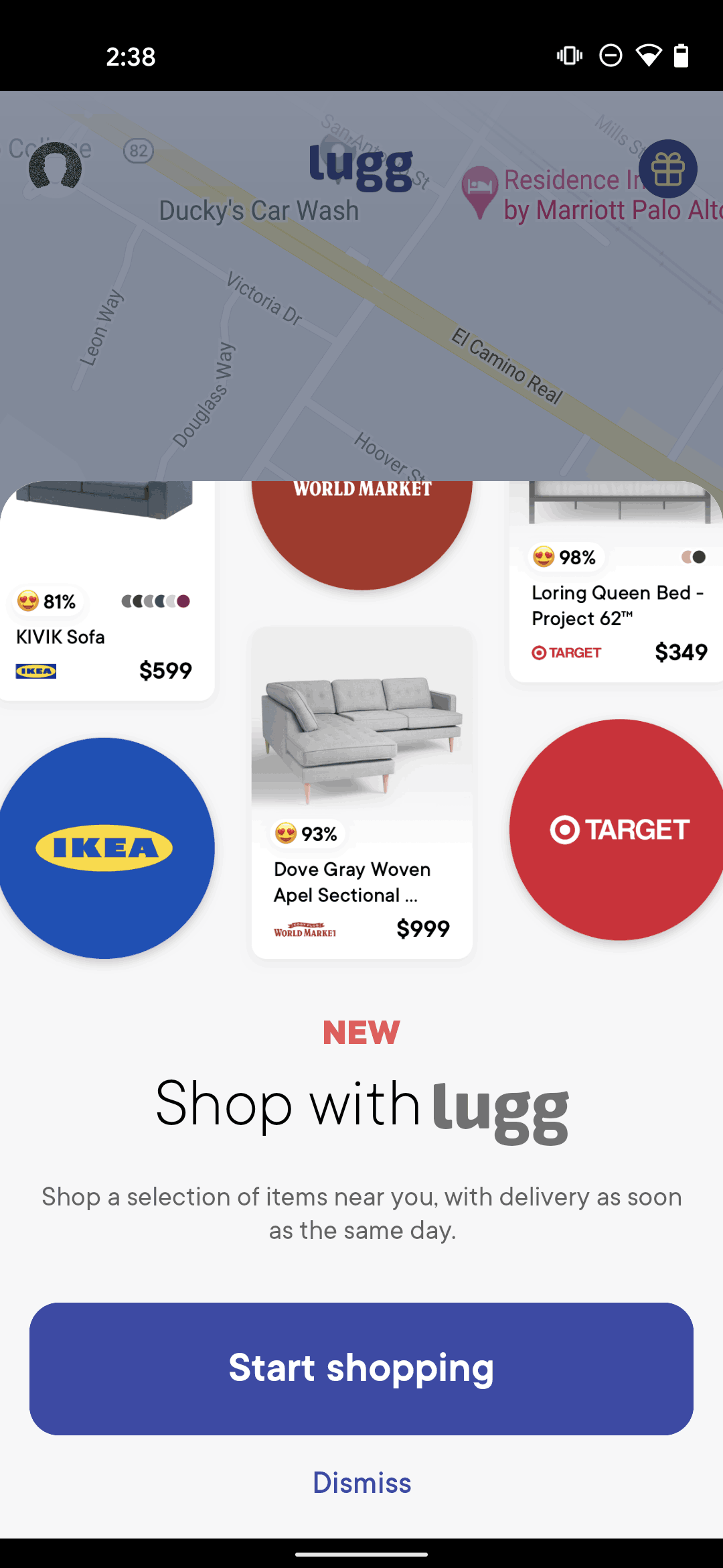 Lugg Android Lifestyle interface screenshot 14