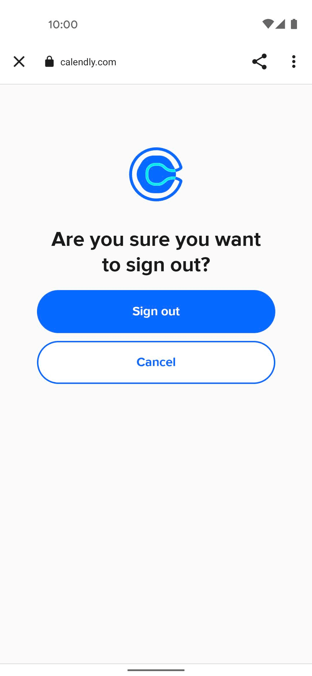 Calendly Android Business interface screenshot 6