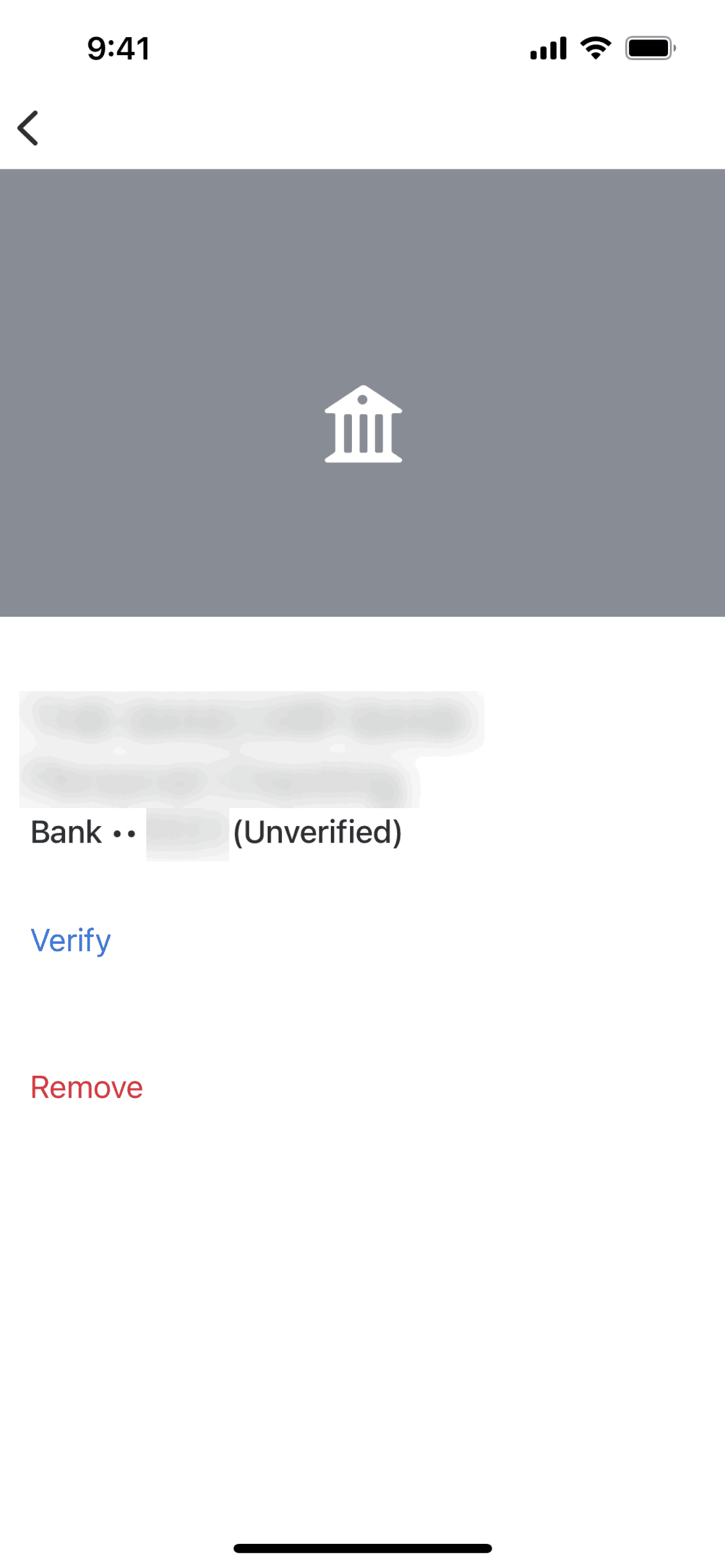 Venmo iOS Finance interface screenshot 8
