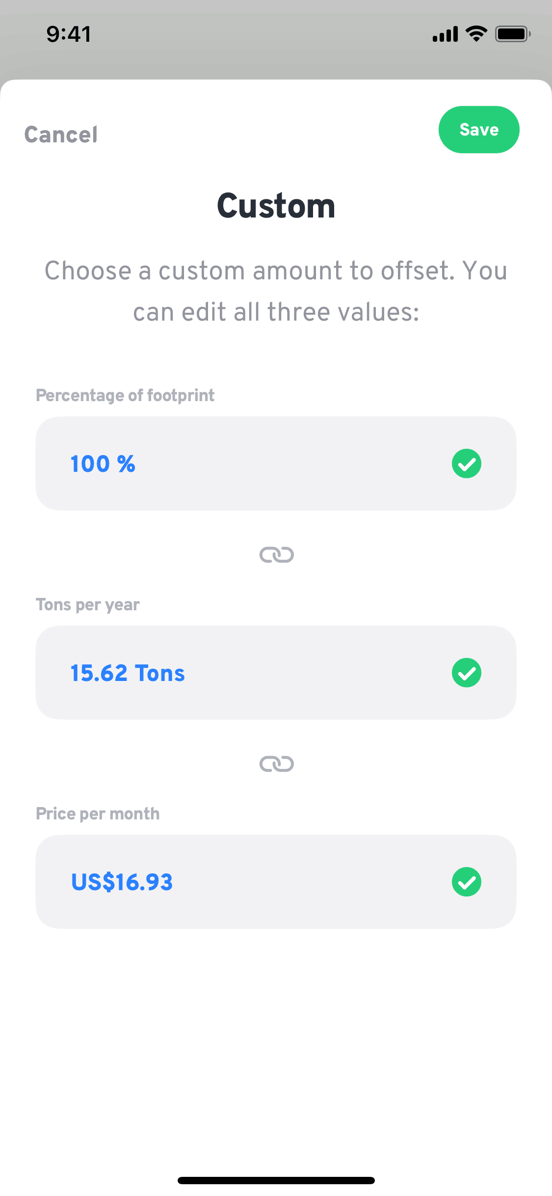 Klima iOS Lifestyle interface screenshot 24