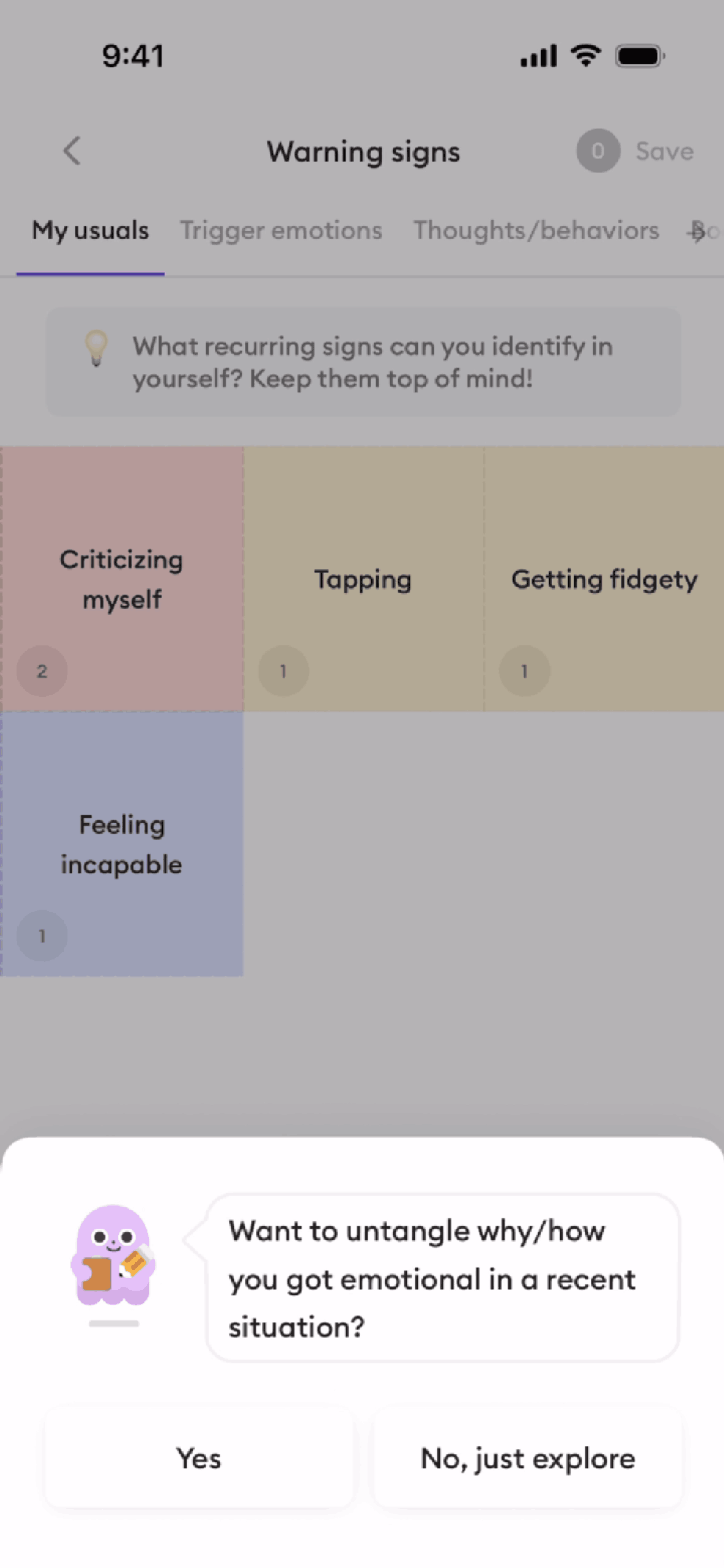 Ahead iOS Health & Fitness interface screenshot 19