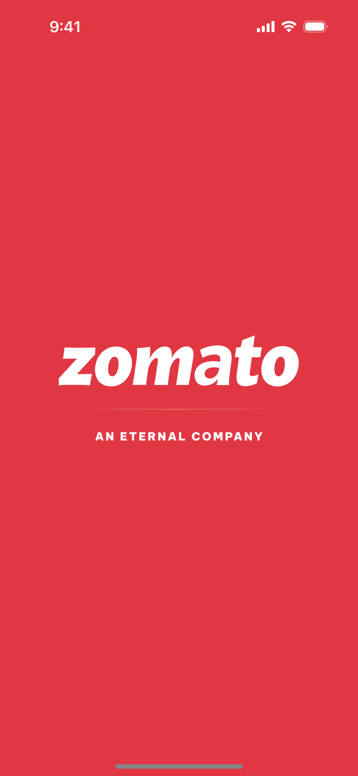 Zomato iOS Food & Drink interface screenshot 1