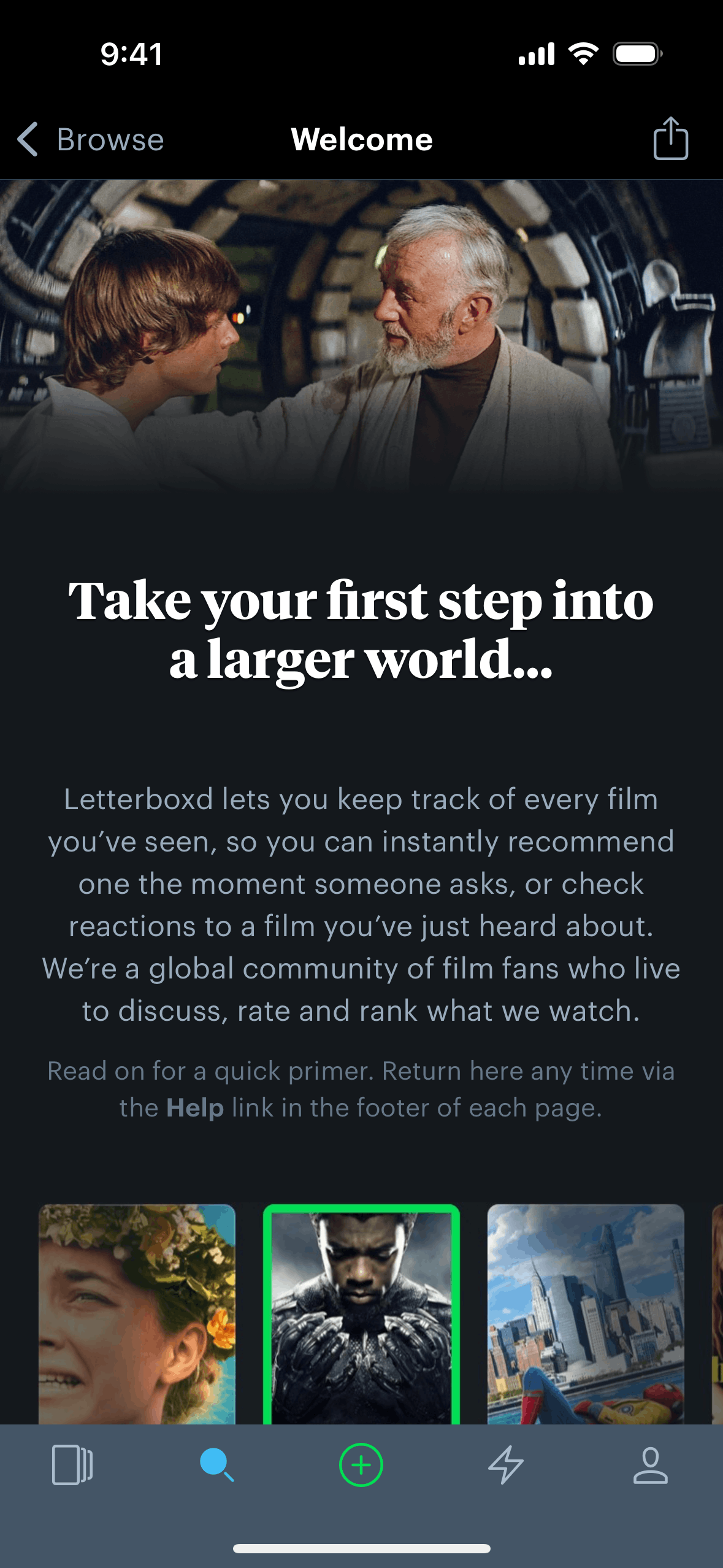 Letterboxd iOS Social Networking interface screenshot 23