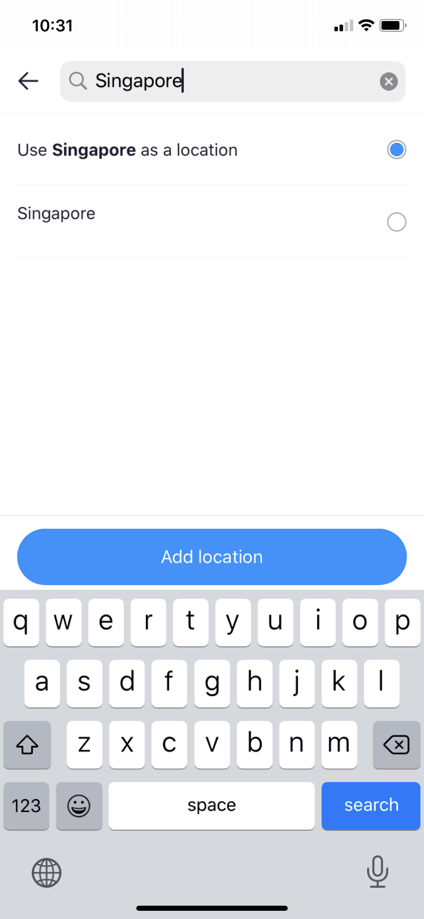 IRL iOS Social Networking interface screenshot 18