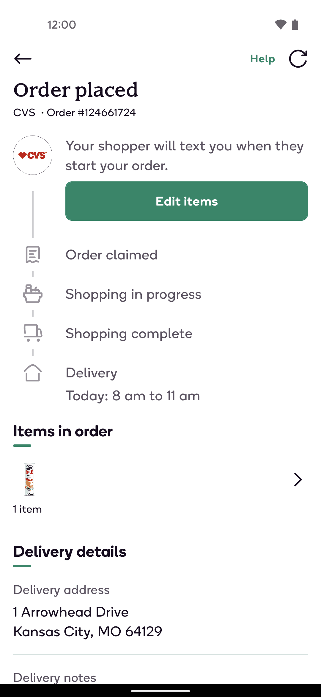 Shipt Android Food & Drink interface screenshot 17