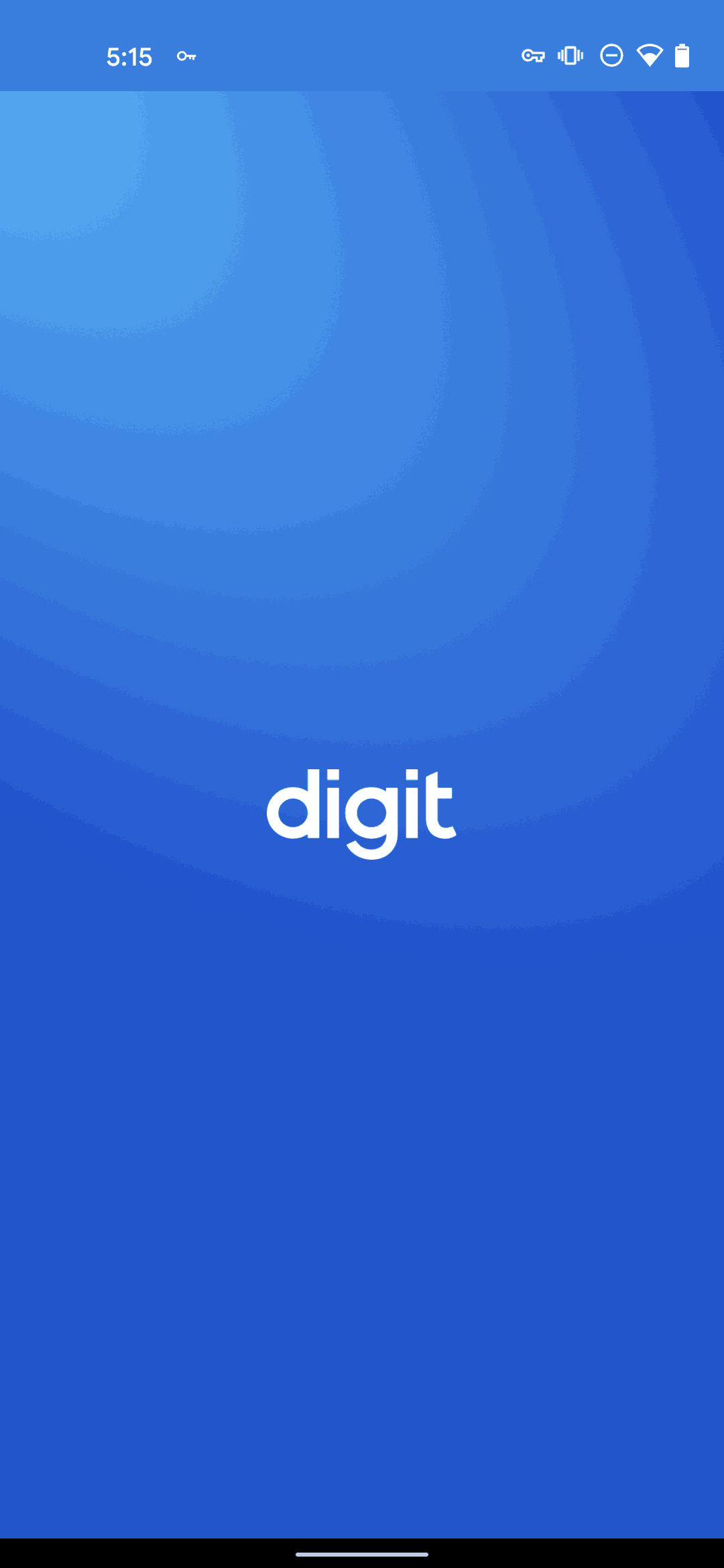 Digit Android Finance interface screenshot 1
