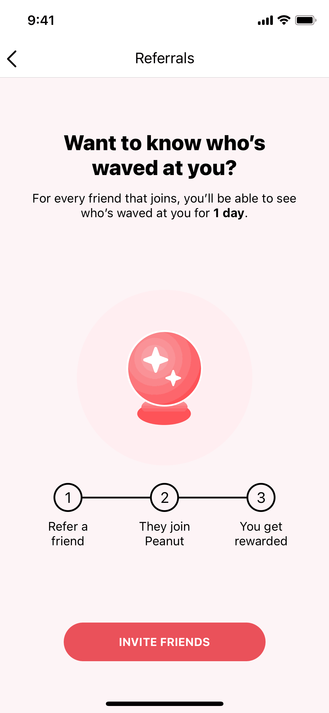 Peanut iOS Social Networking interface screenshot 21