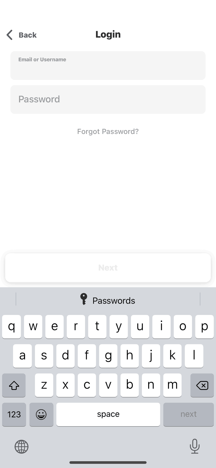Houseparty iOS Social Networking interface screenshot 2