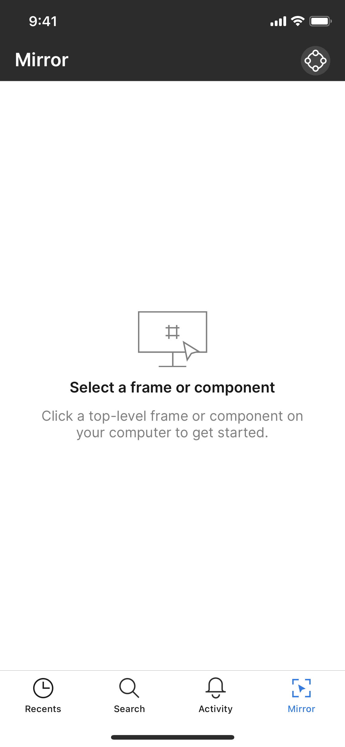 Figma iOS Collaboration interface screenshot 2