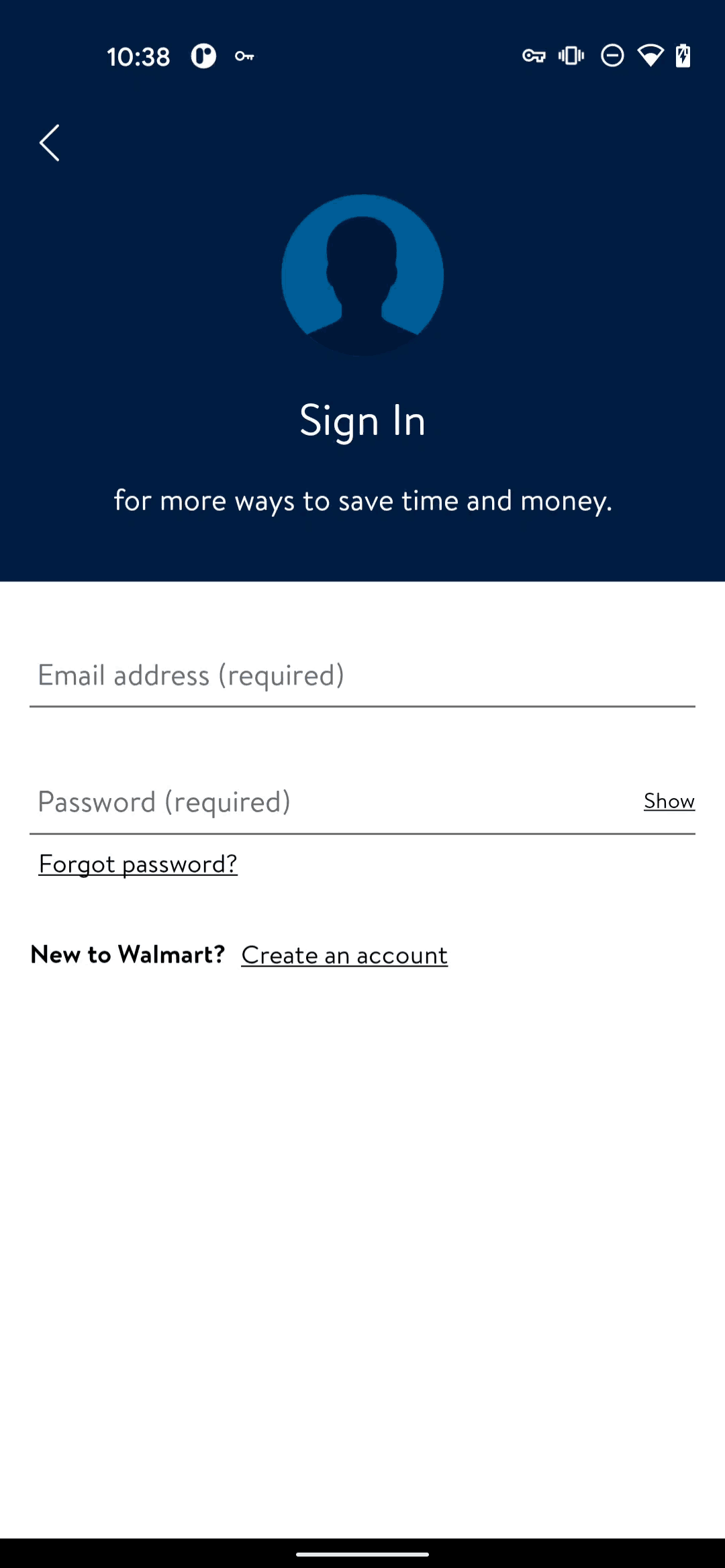 Walmart Android Shopping interface screenshot 19
