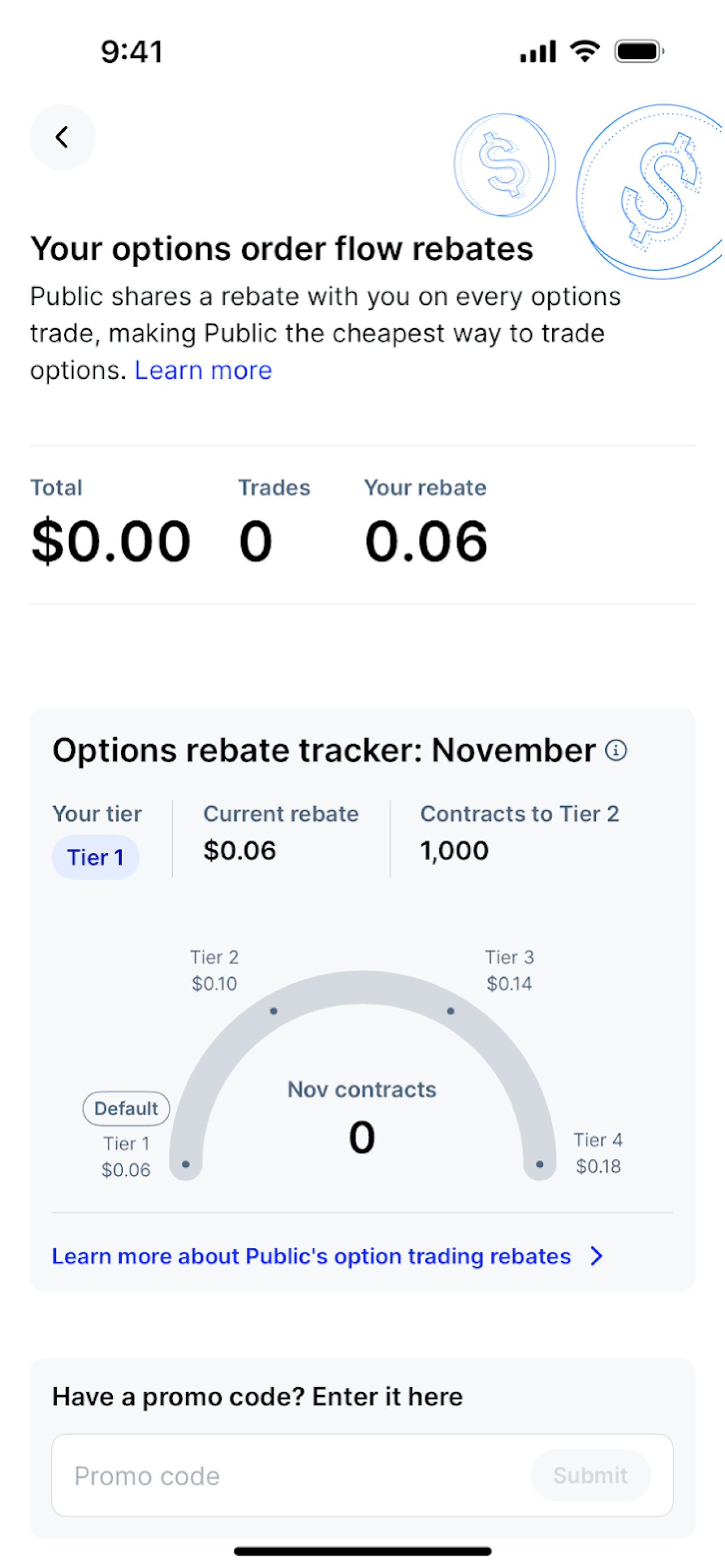 Public iOS Finance interface screenshot 20