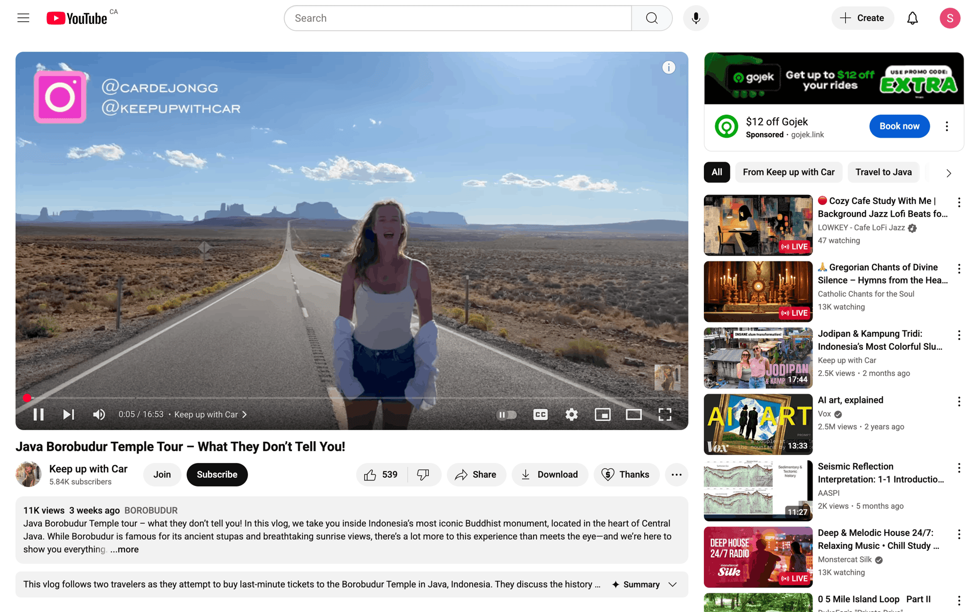 YouTube Web Photo & Video interface screenshot 3