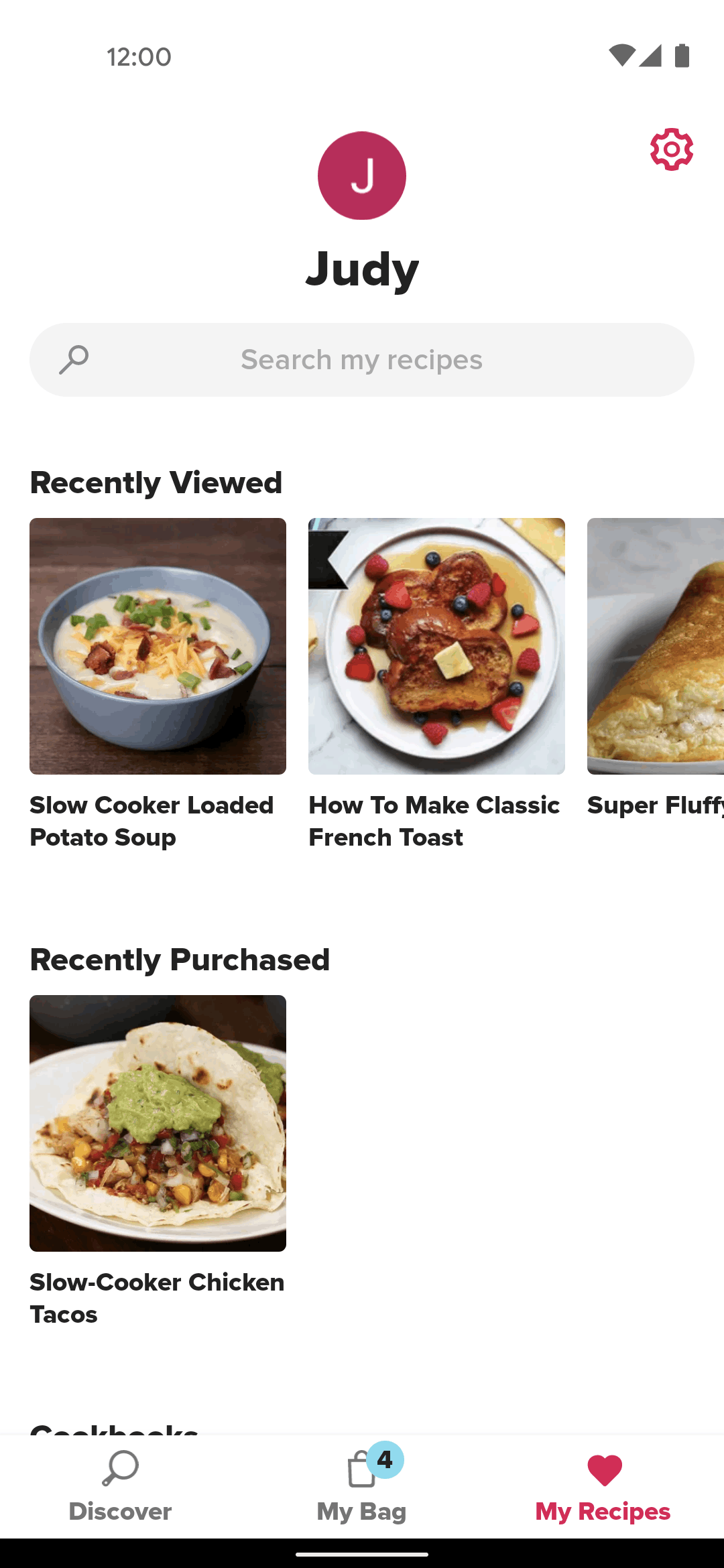 Tasty Android Food & Drink interface screenshot 2
