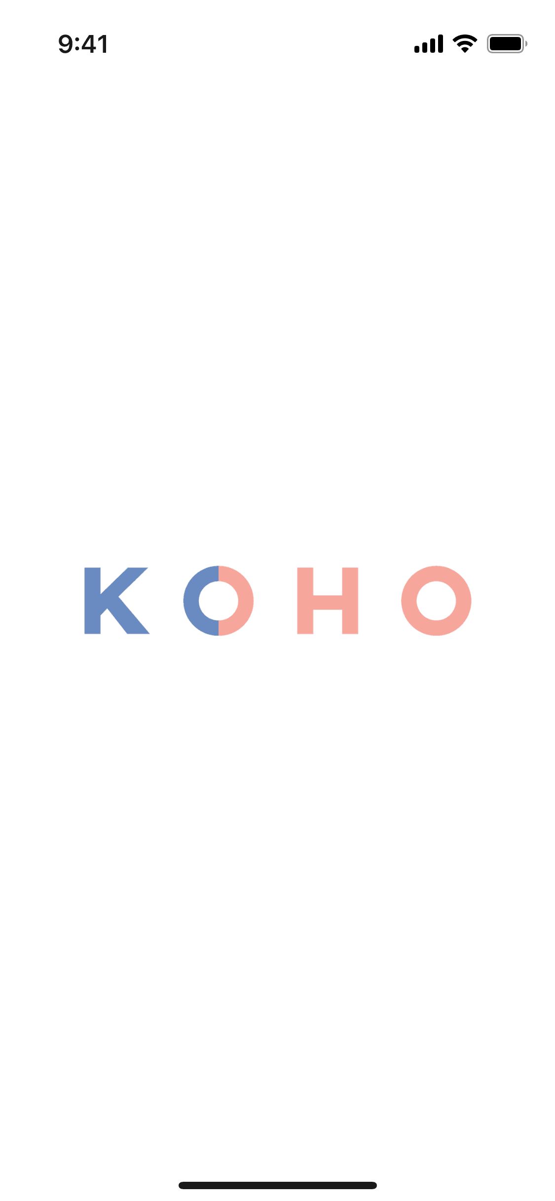 KOHO iOS Finance interface screenshot 1