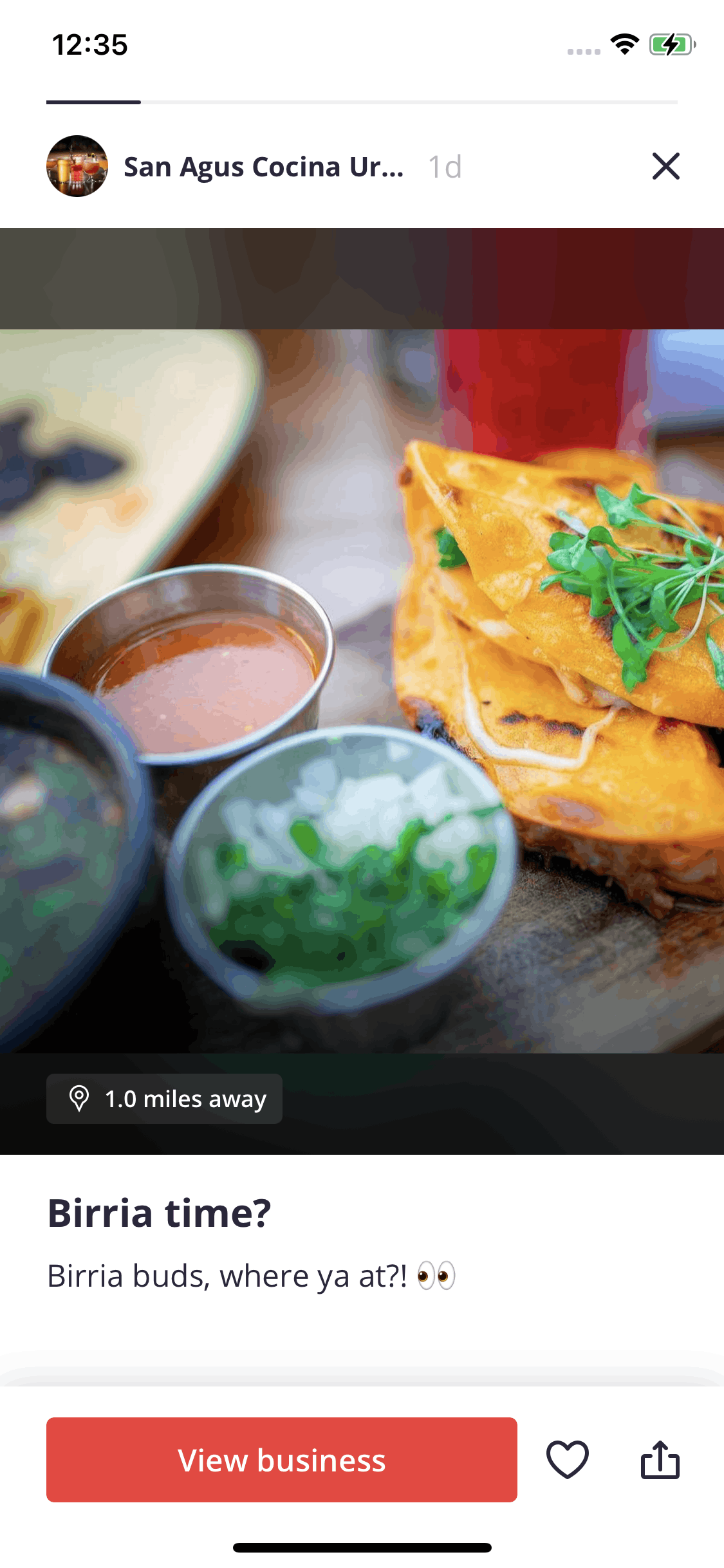 Yelp iOS Food & Drink interface screenshot 11