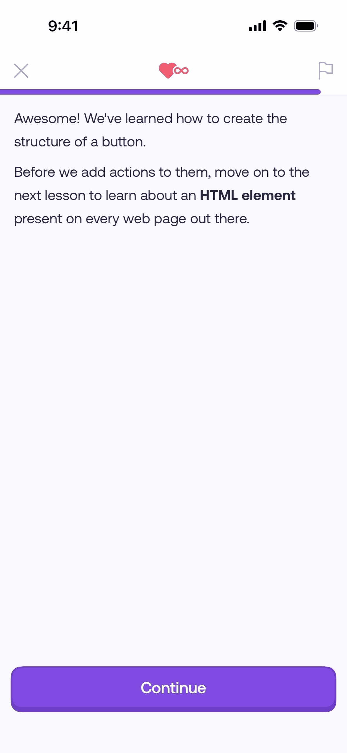 Mimo iOS Education interface screenshot 12