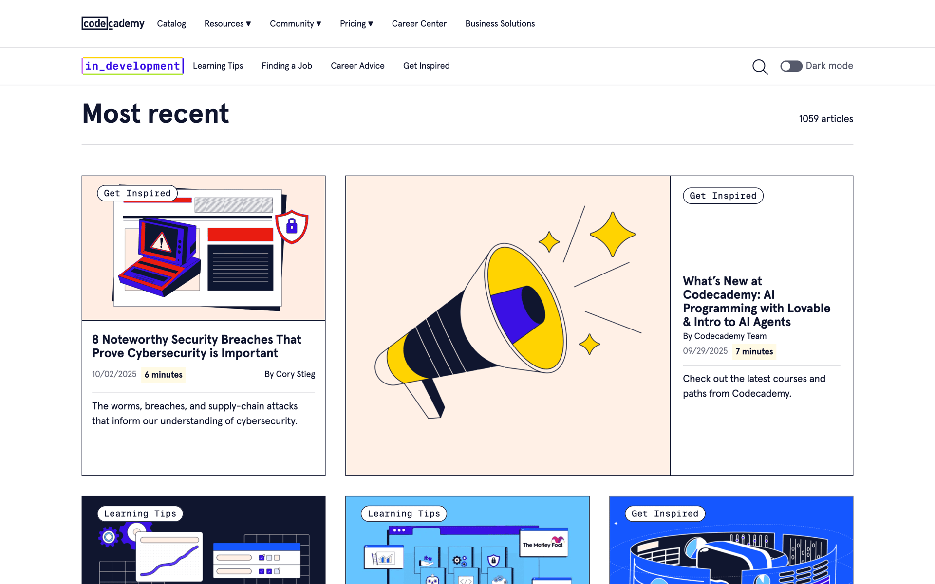 Codecademy Web AI interface screenshot 3