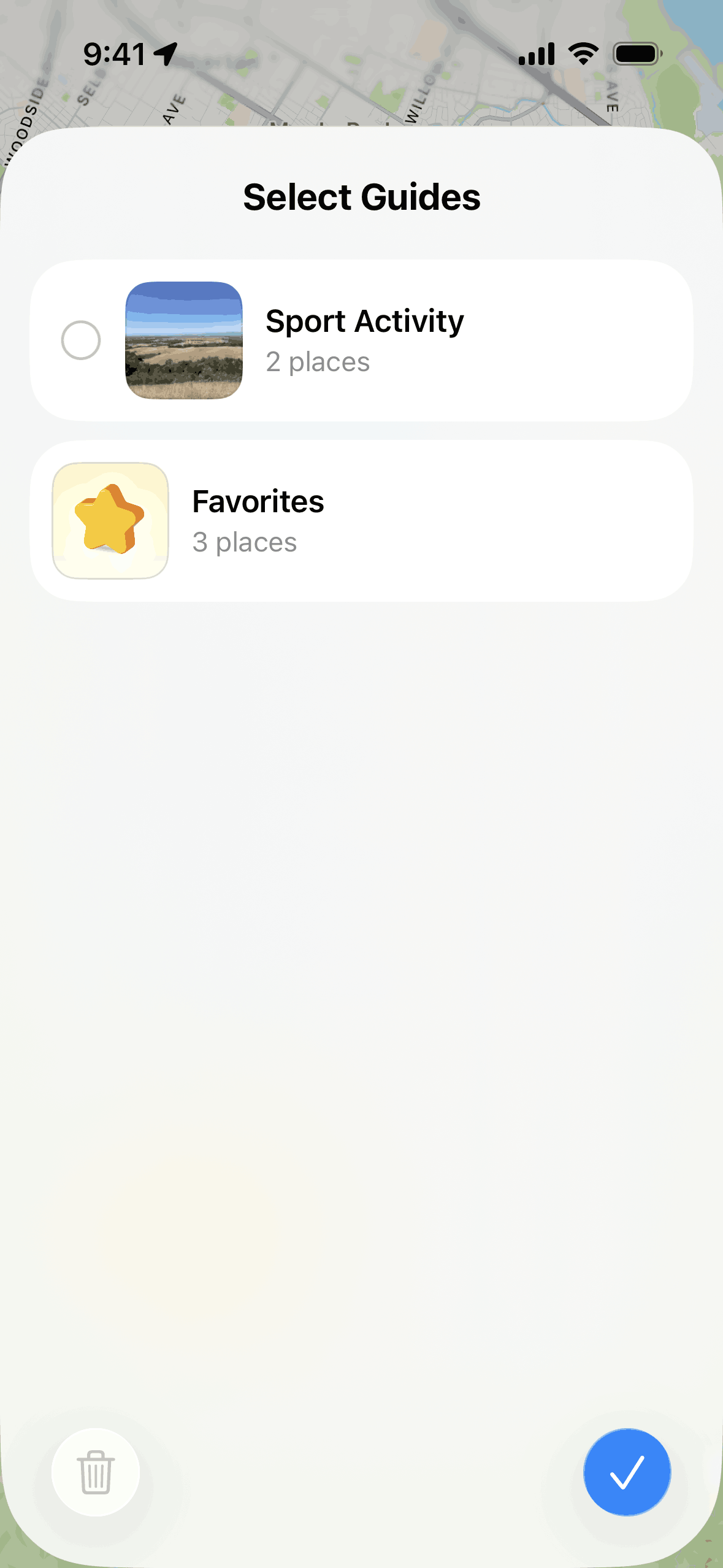 Apple Maps iOS Maps & Navigation interface screenshot 7