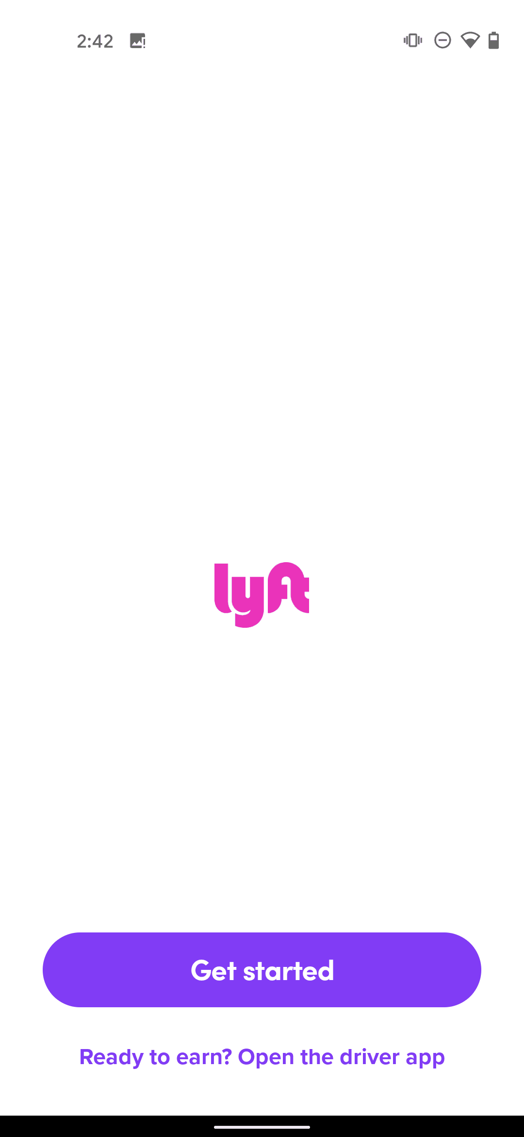 Lyft Android Travel & Transportation interface screenshot 3