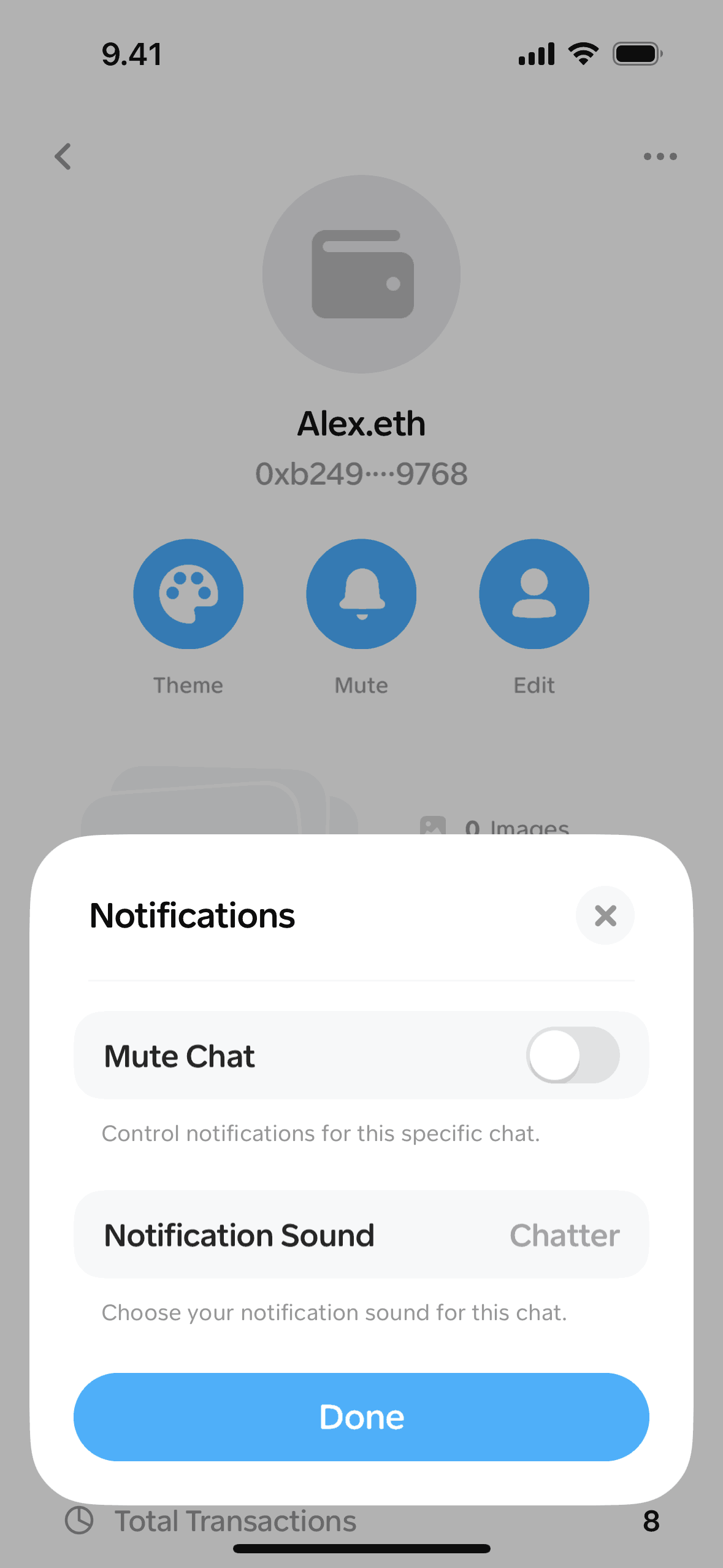 Family iOS Crypto & Web3 interface screenshot 6