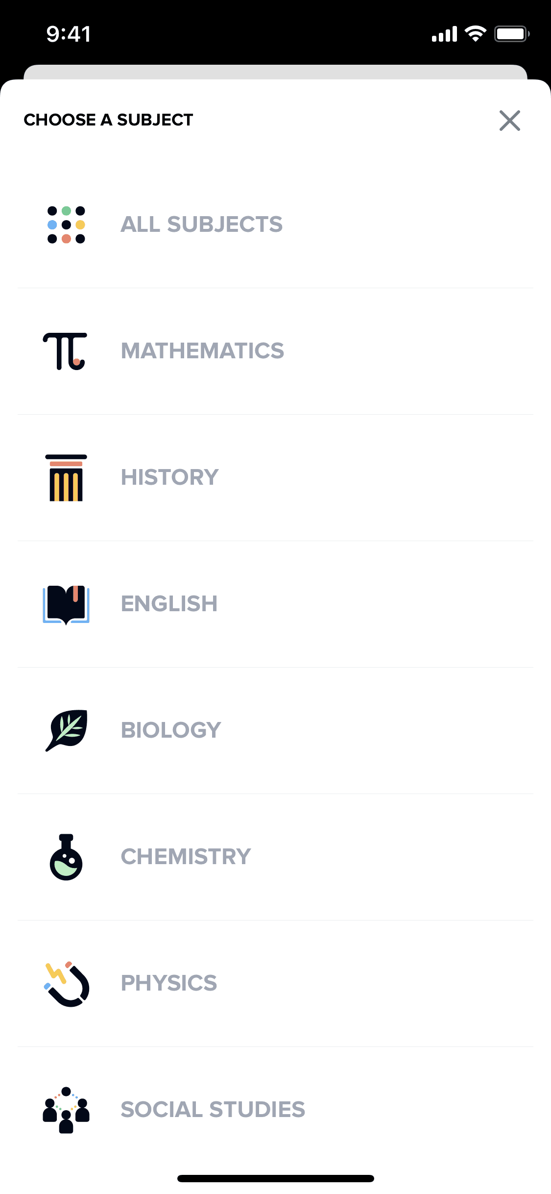 Brainly iOS Education interface screenshot 17