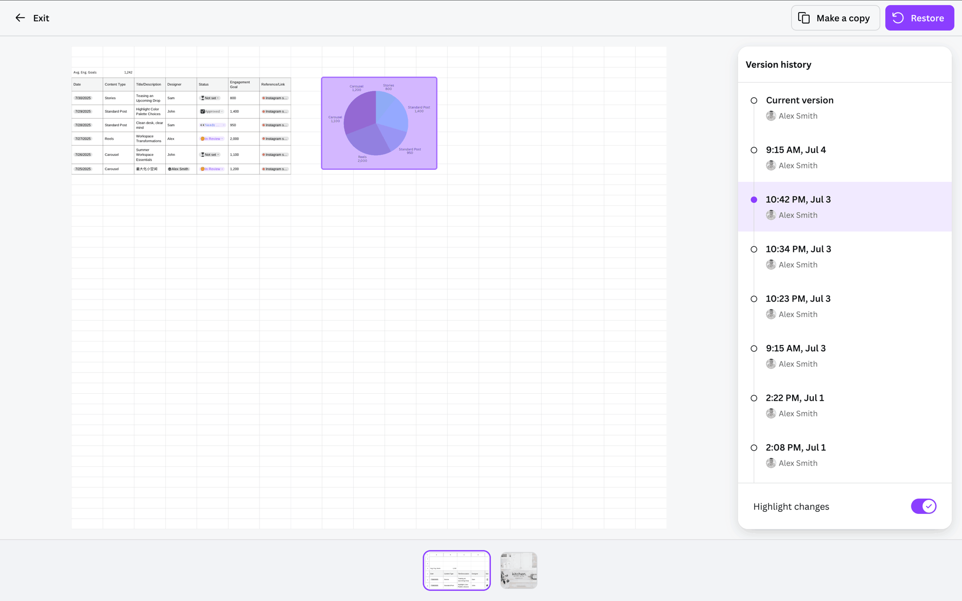 Canva Web Photo & Video interface screenshot 5