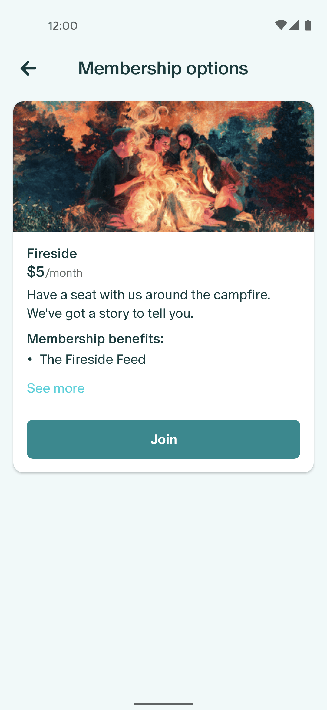 Patreon Android Social Networking interface screenshot 12