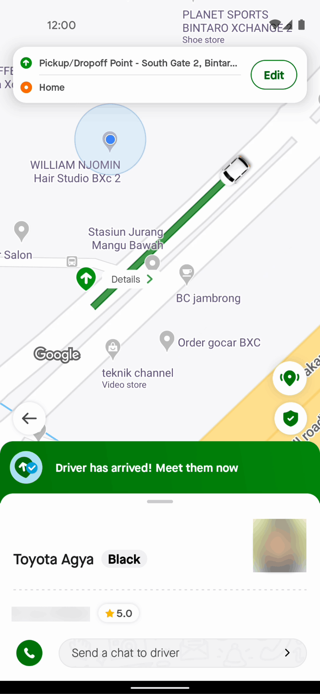 Gojek Android Travel & Transportation interface screenshot 9