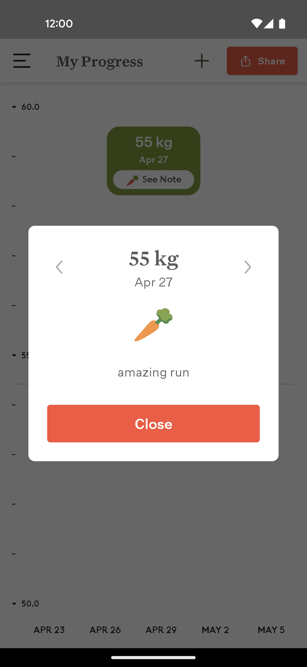 Noom Android Health & Fitness interface screenshot 14